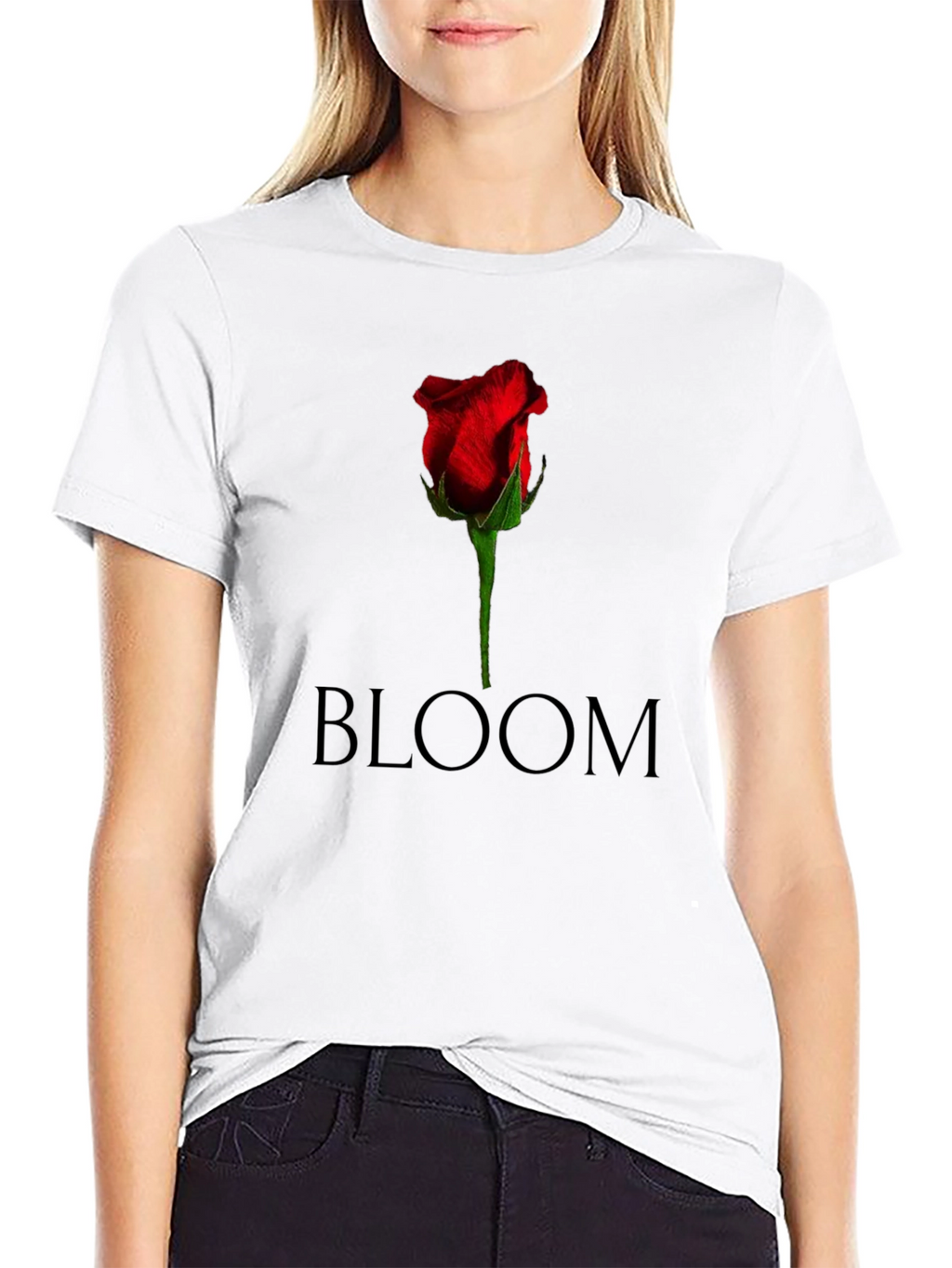 Bloom Rose Graphic Tee