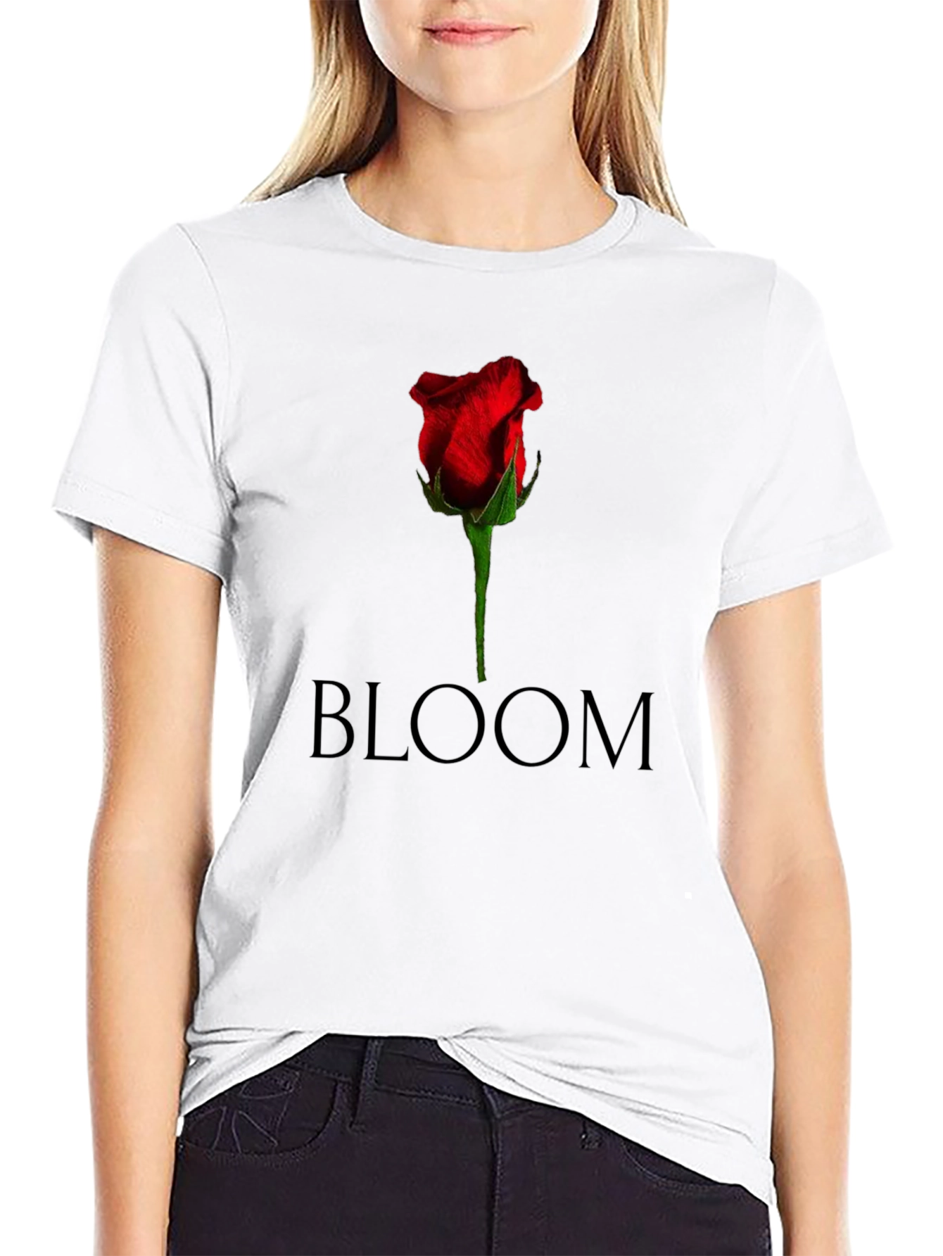 Bloom Rose Graphic Tee