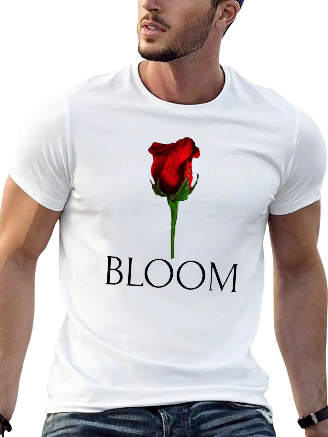 Bloom Rose Graphic Tee