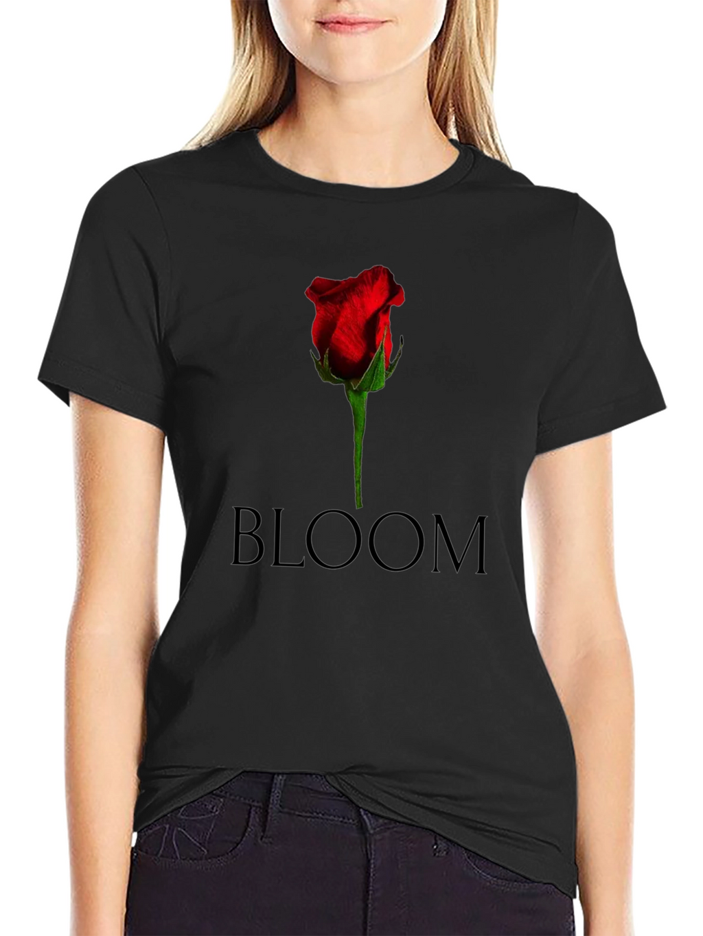 Bloom Rose Graphic Tee