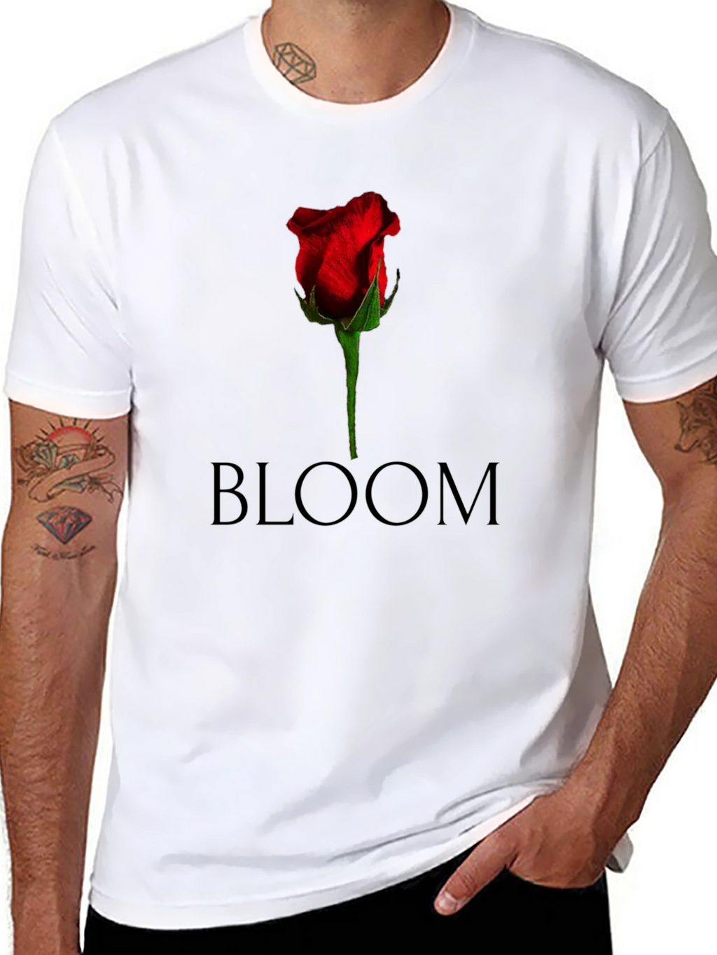 Bloom Rose Graphic Tee
