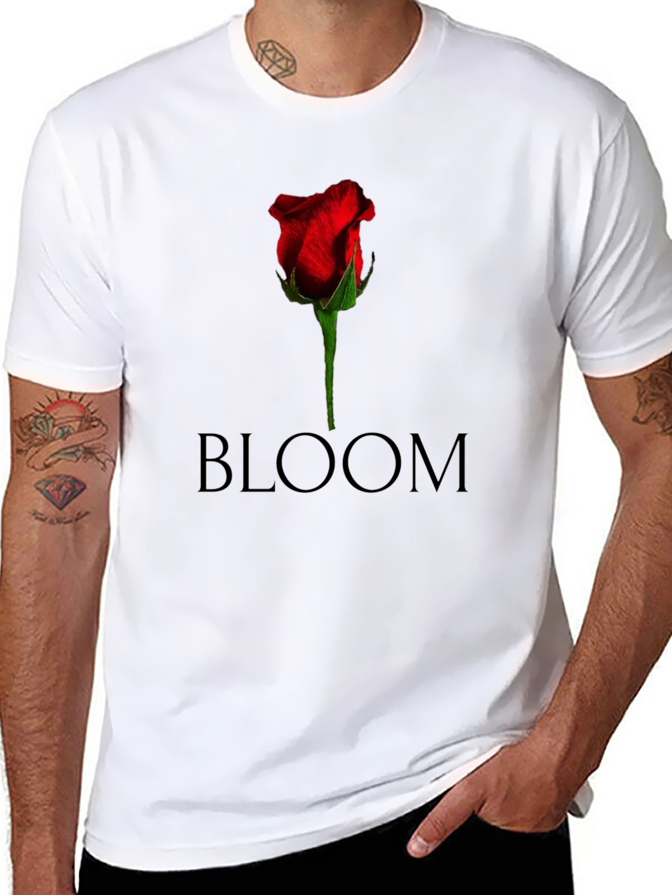 Bloom Rose Graphic Tee