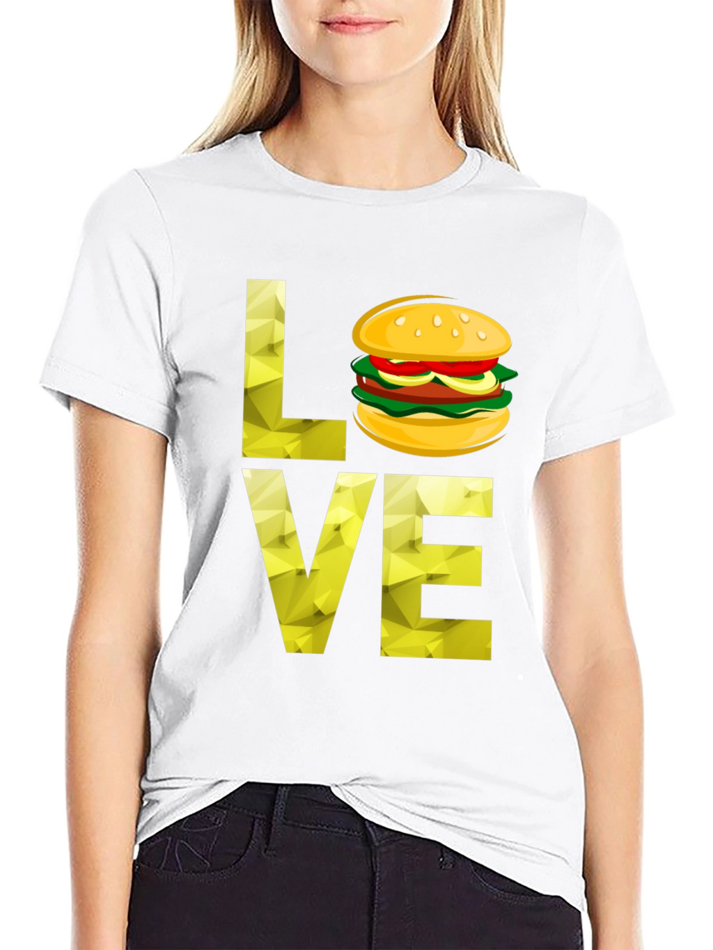 Love Burger T-Shirt - Unique Graphic Tee