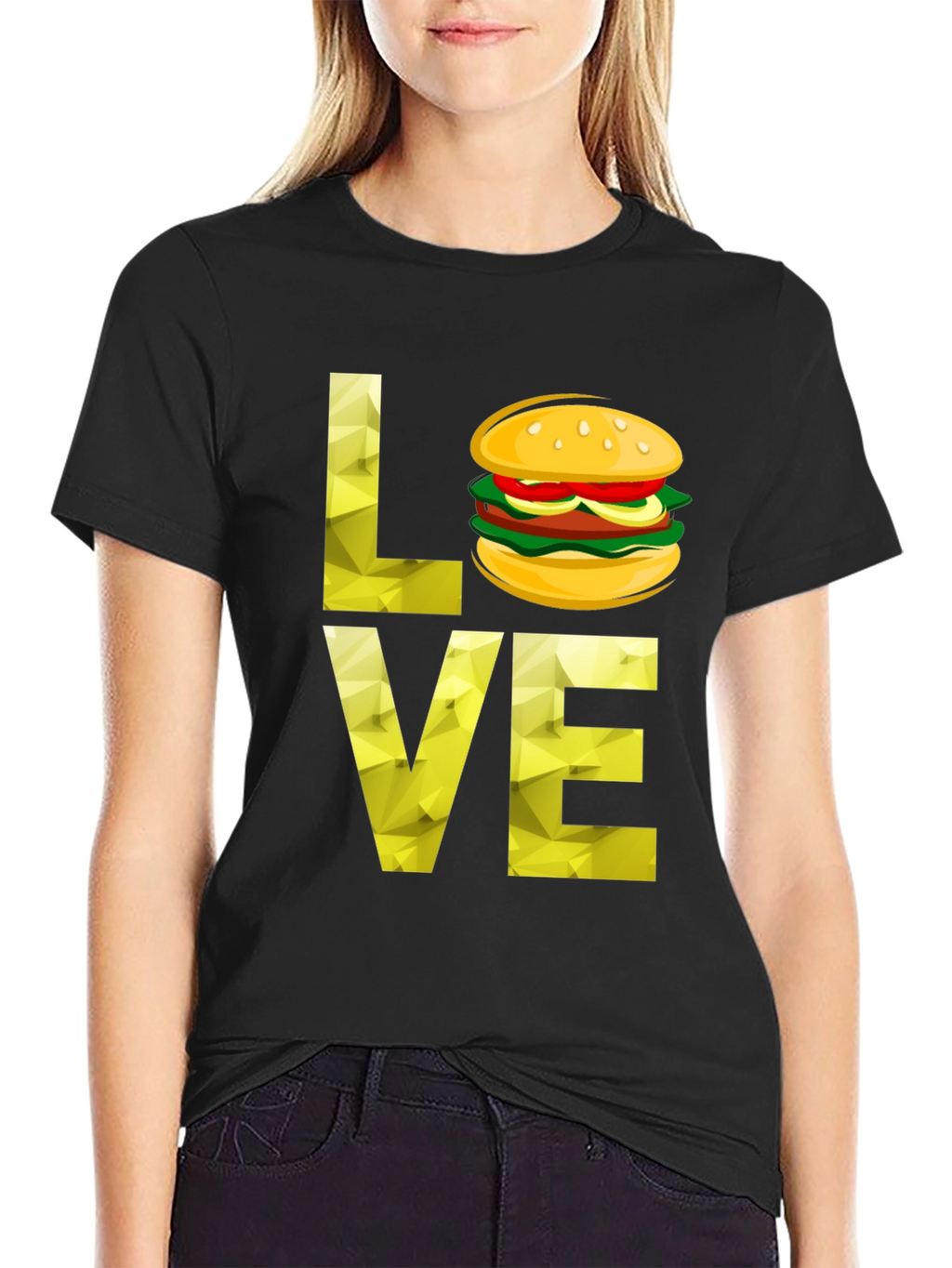 Love Burger T-Shirt - Unique Graphic Tee