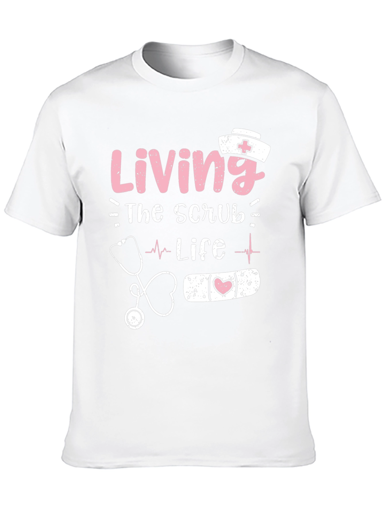 Living the Scrub Life Nurse T-Shirt