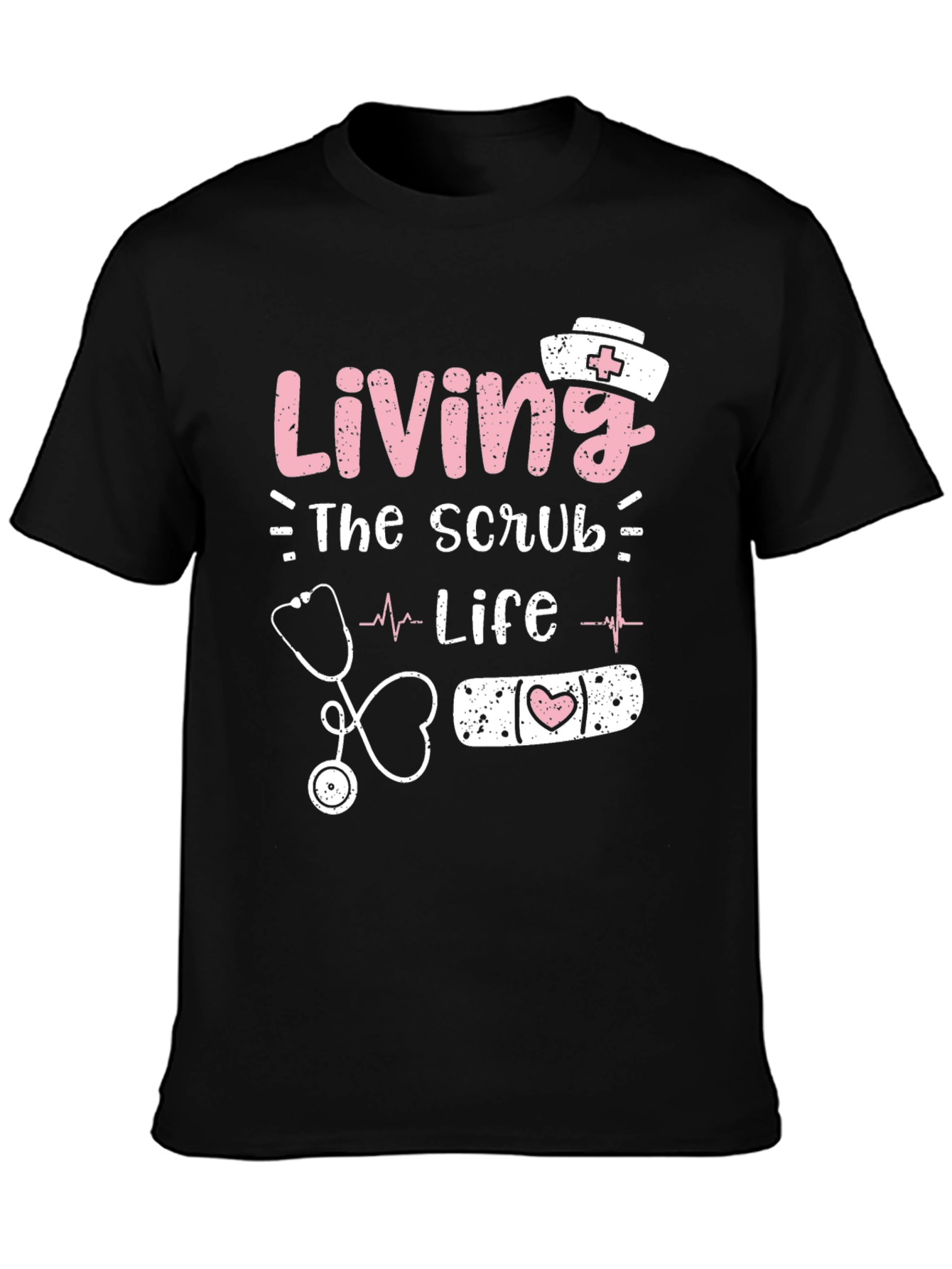 Living the Scrub Life Nurse T-Shirt