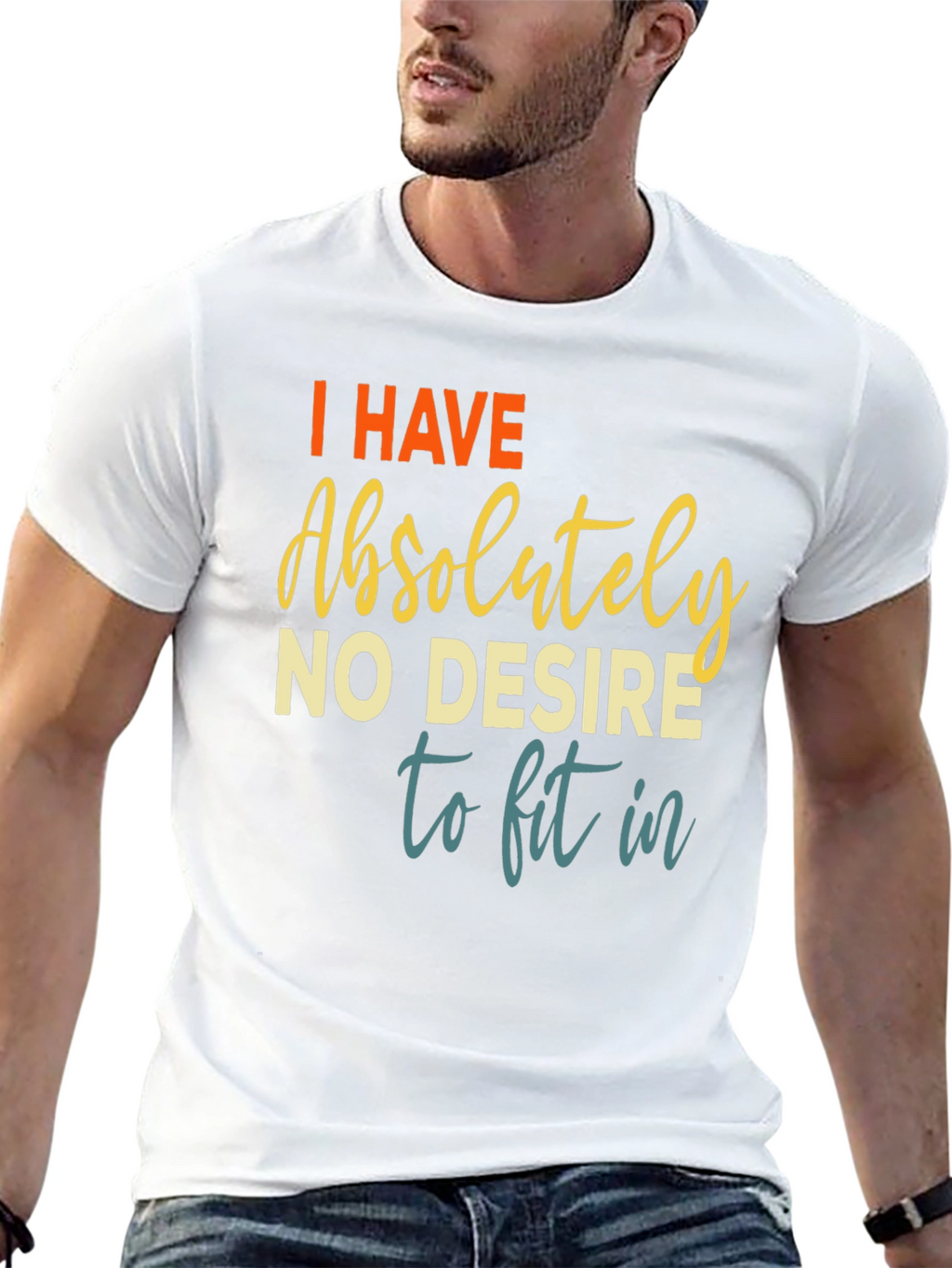 No Desire to Fit In Graphic Tee
