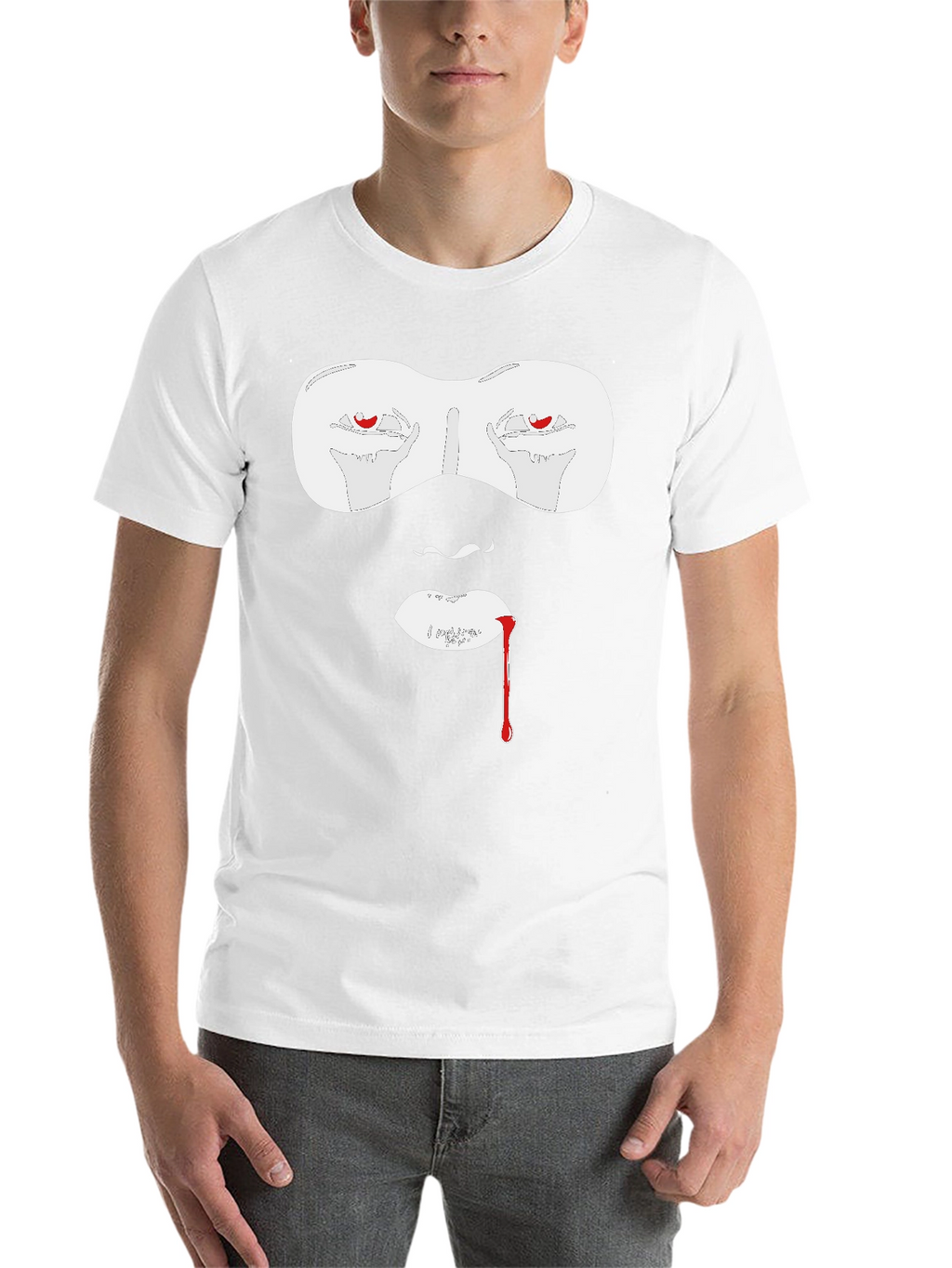 Vampire Graphic T-Shirt - Bold Halloween Style
