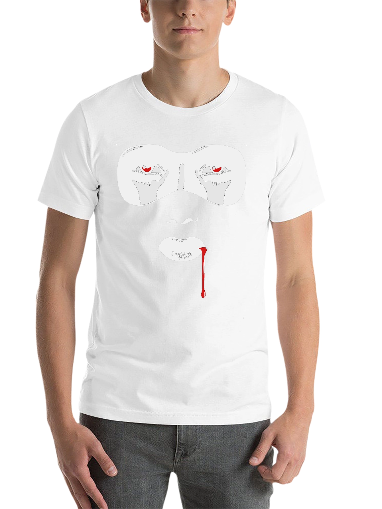 Vampire Graphic T-Shirt - Bold Halloween Style