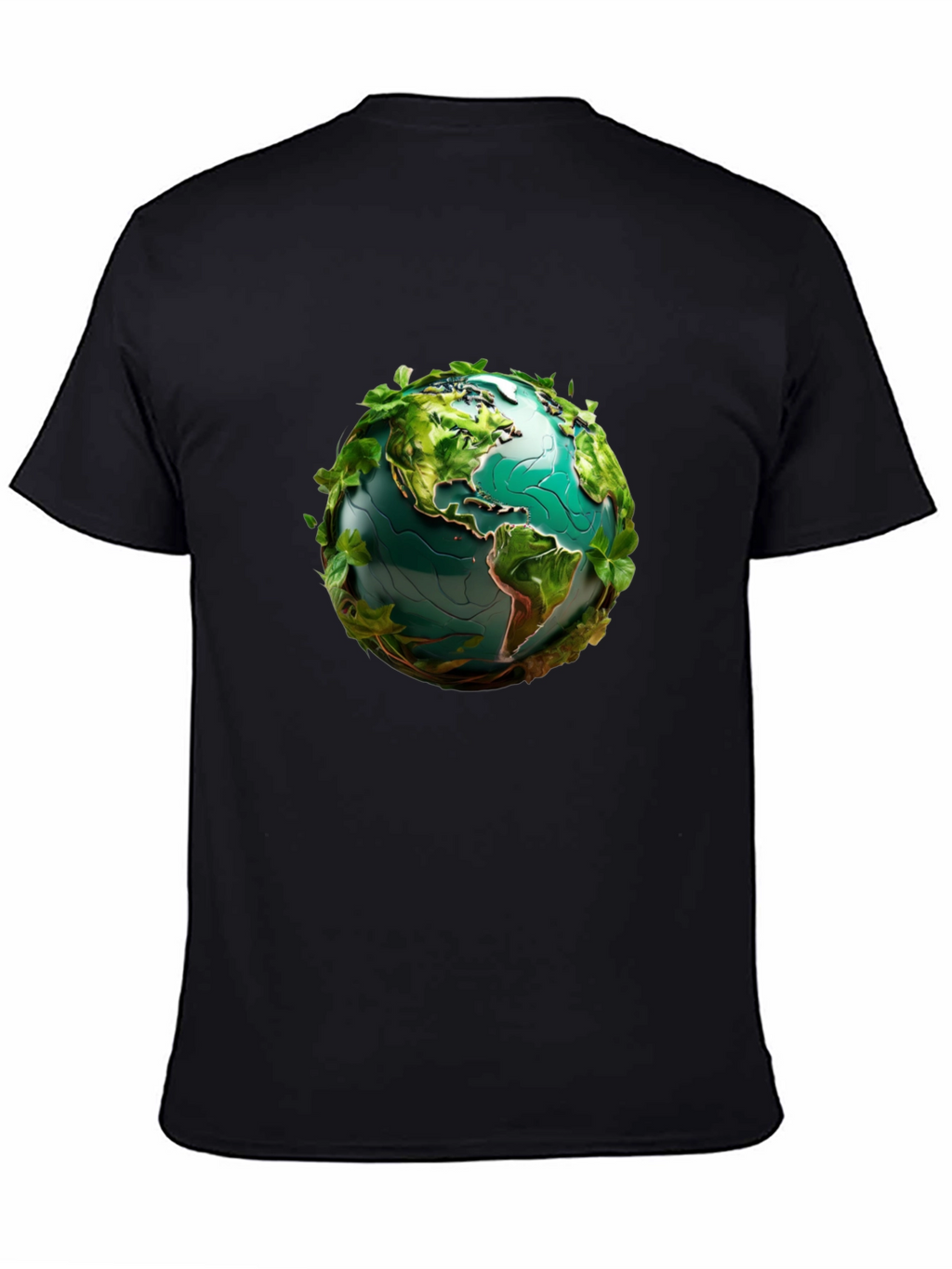 Earth Globe Leaf T-Shirt