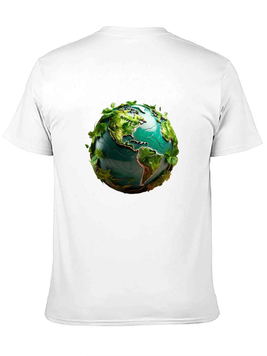 Earth Globe Leaf T-Shirt