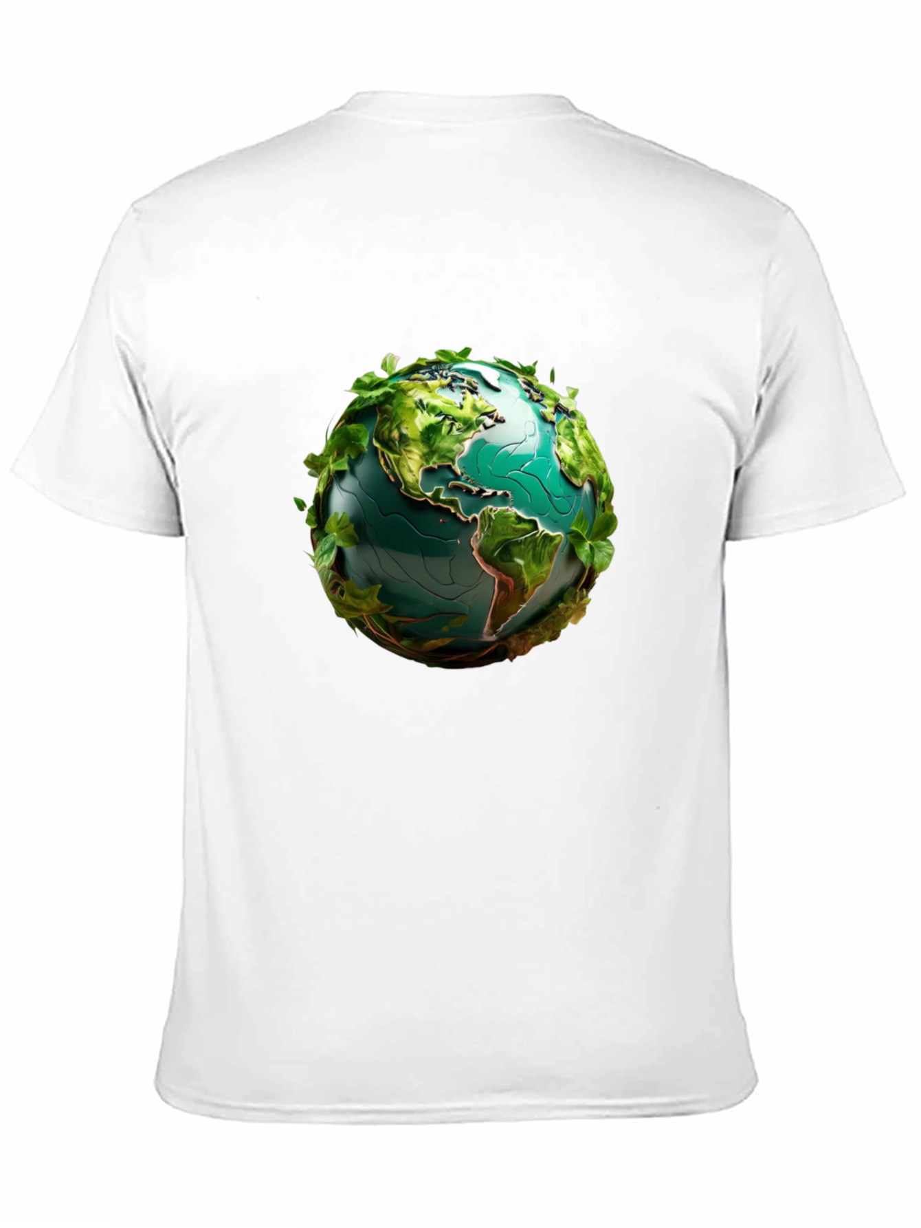 Earth Globe Leaf T-Shirt