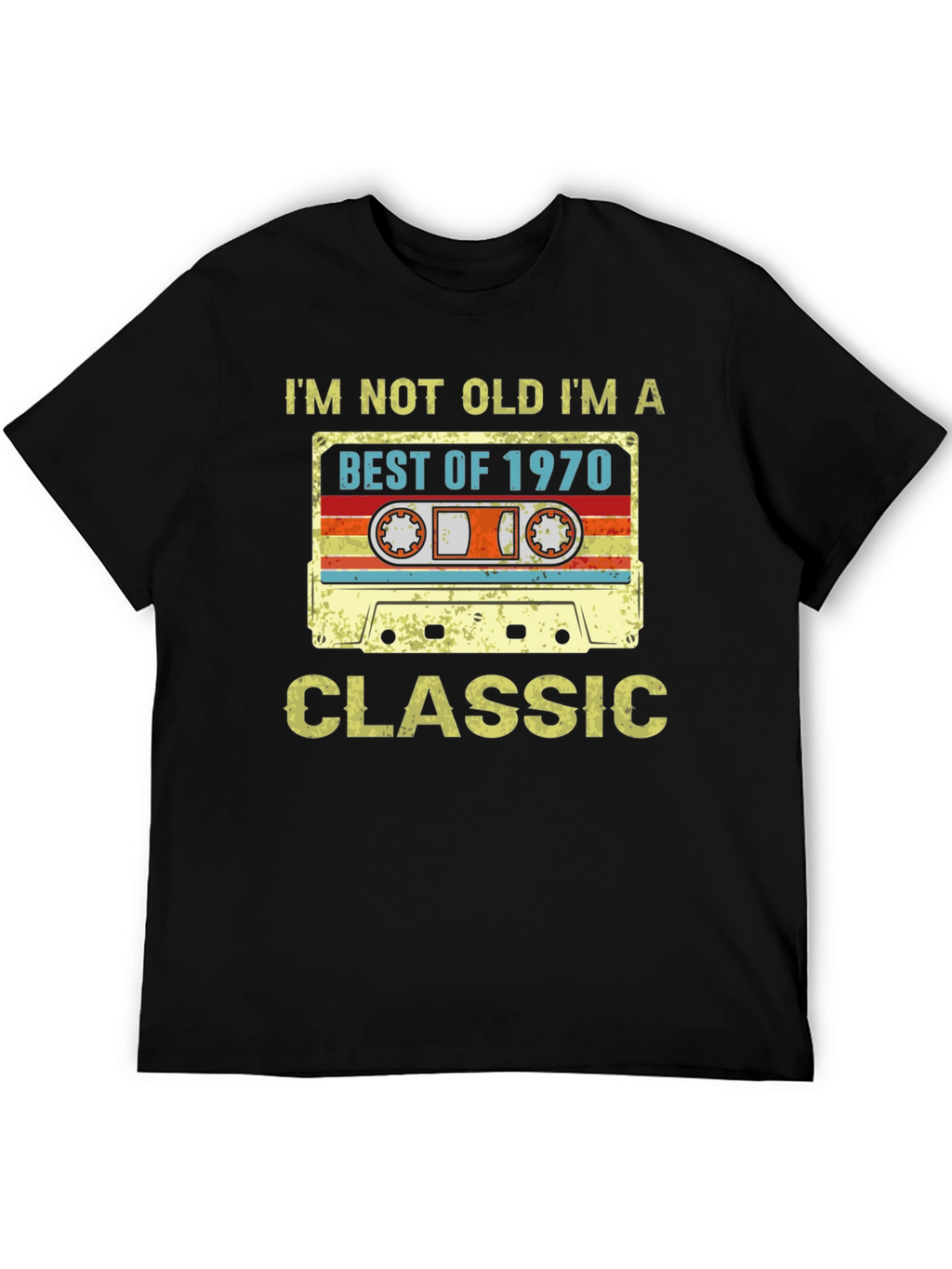 Best of 1970 Classic Cassette T-Shirt