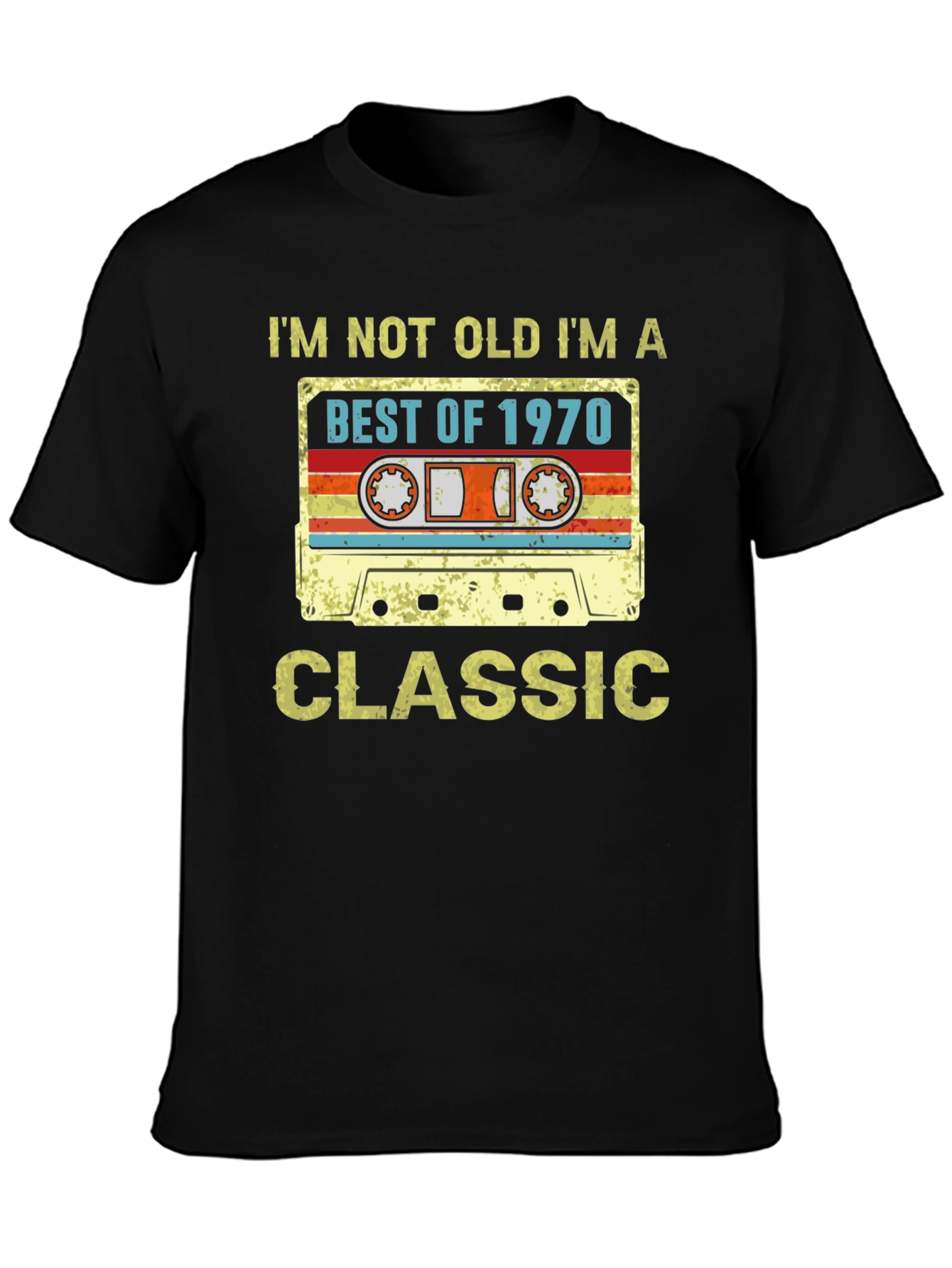 Best of 1970 Classic Cassette T-Shirt