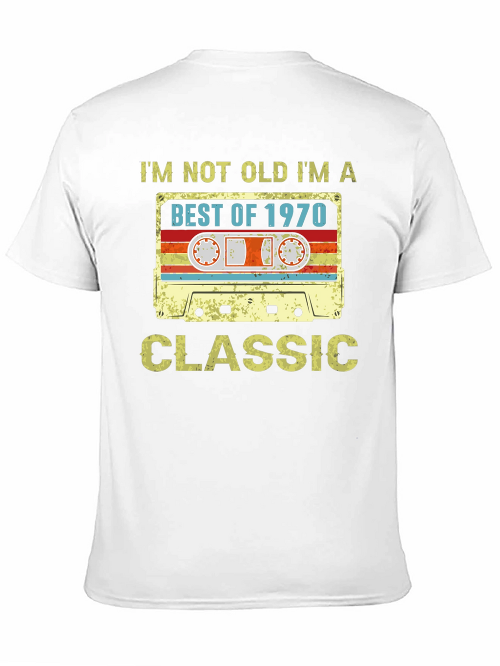 Best of 1970 Classic Cassette T-Shirt