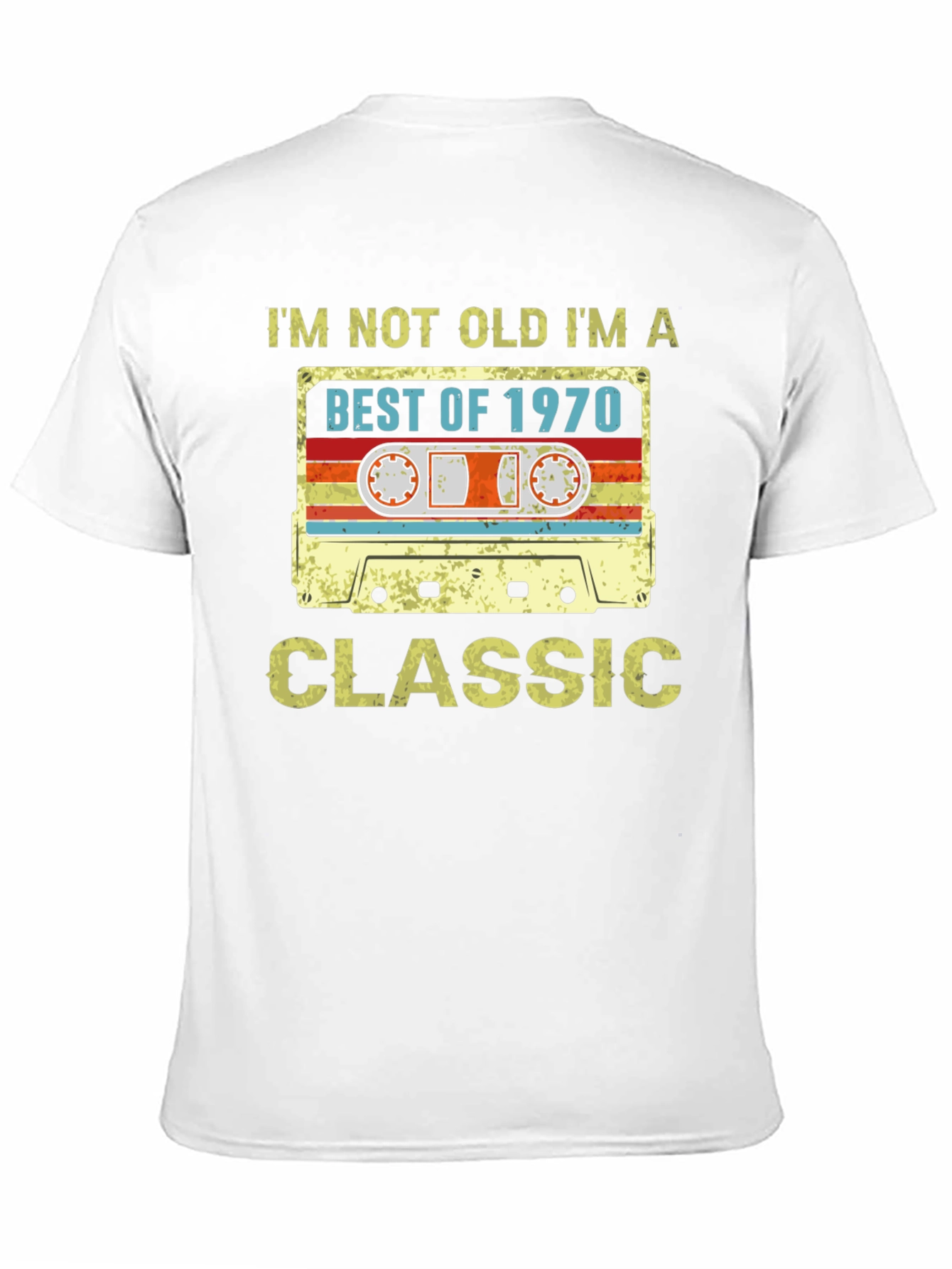 Best of 1970 Classic Cassette T-Shirt