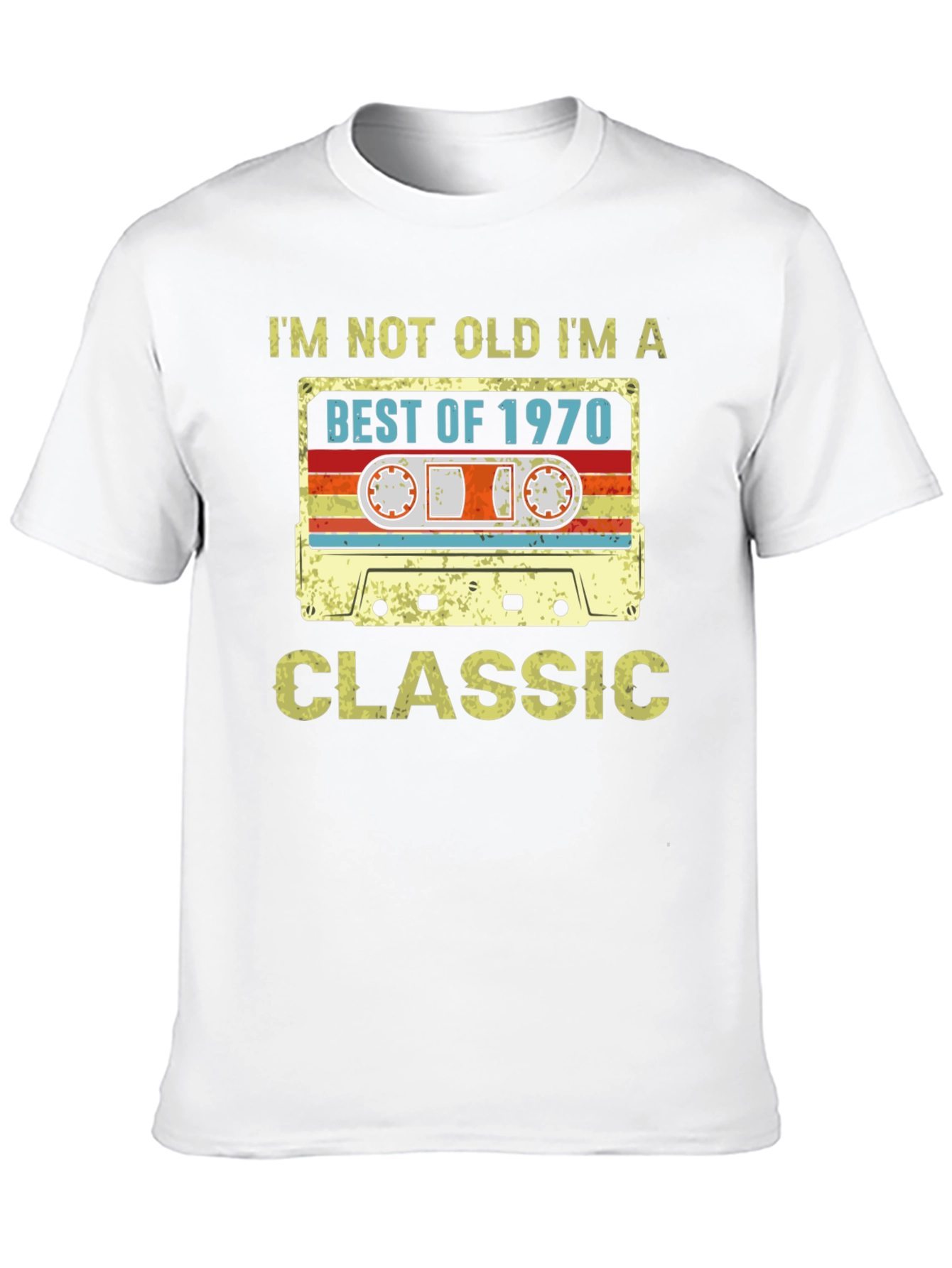 Best of 1970 Classic Cassette T-Shirt
