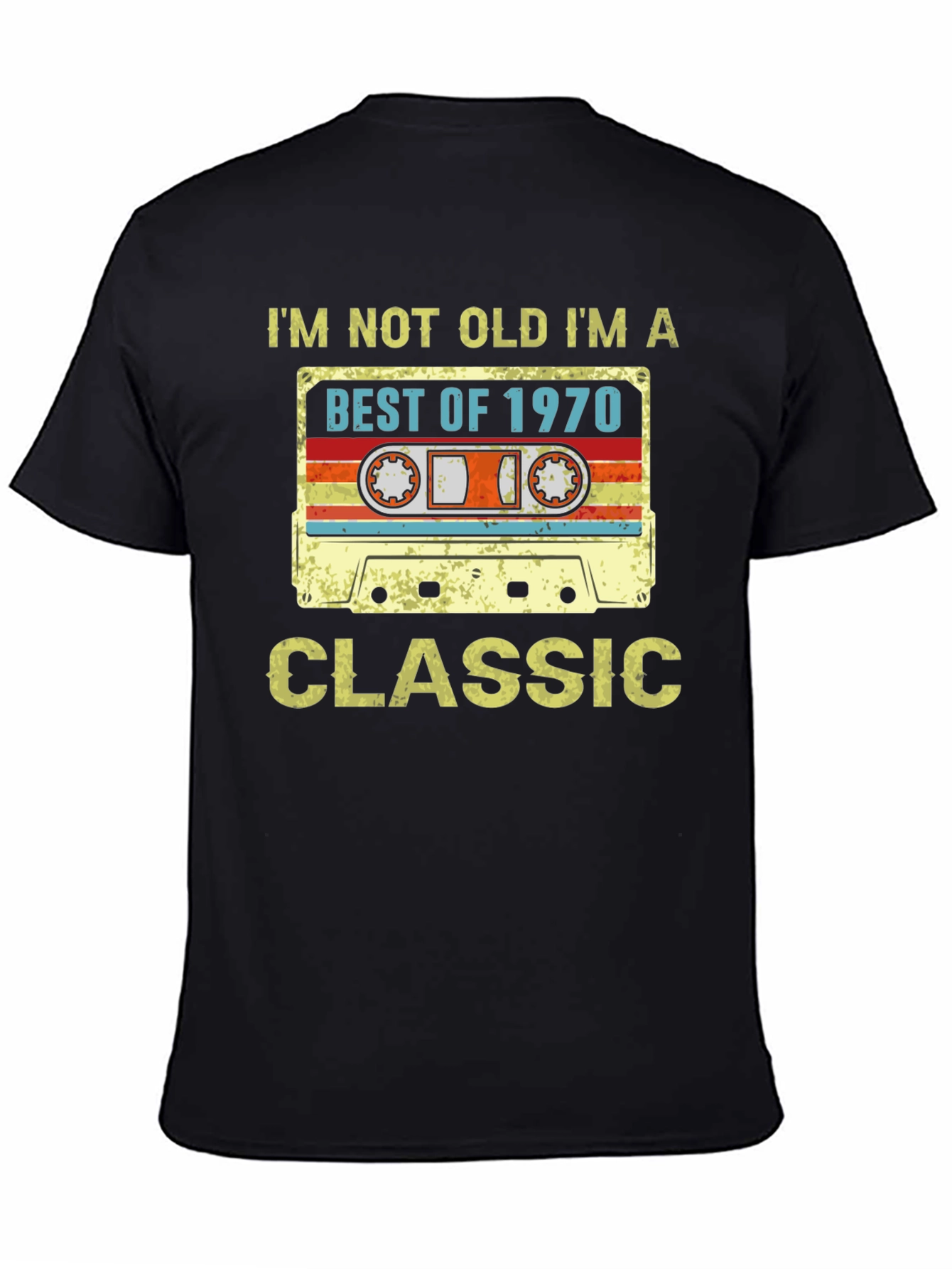 Best of 1970 Classic Cassette T-Shirt