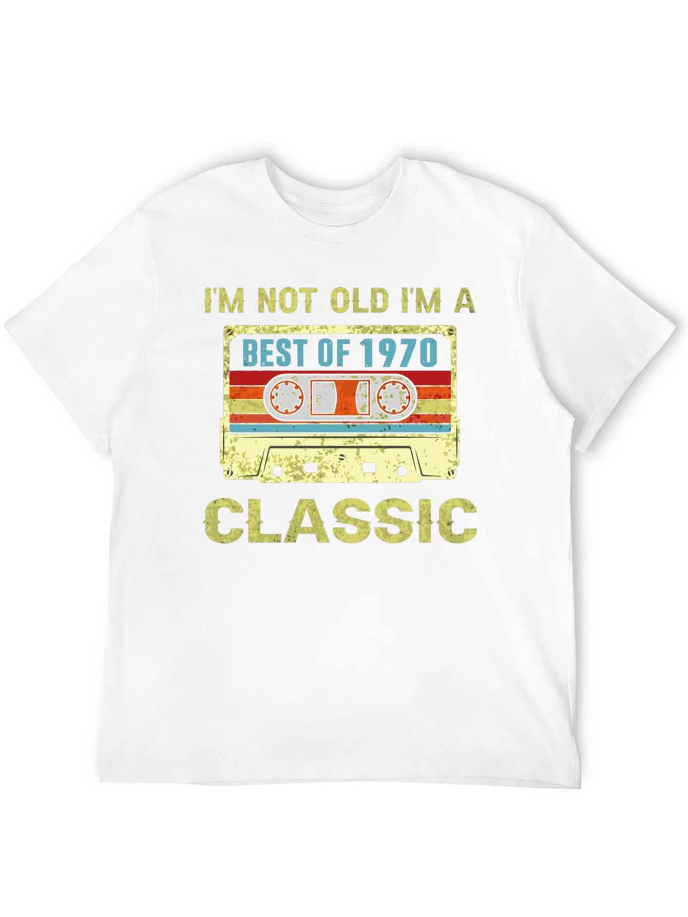 Best of 1970 Classic Cassette T-Shirt