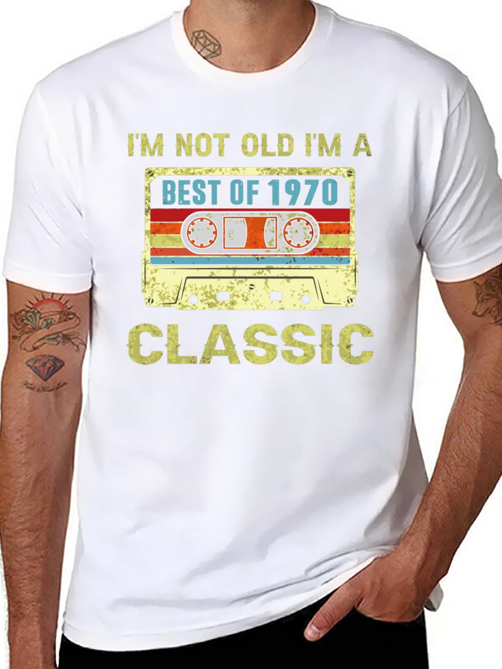 Best of 1970 Classic Cassette T-Shirt