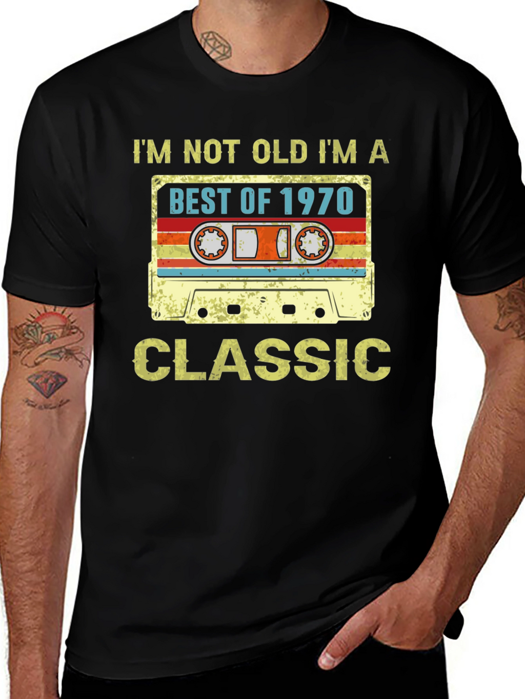 Best of 1970 Classic Cassette T-Shirt