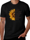 Sunflower Warrior Queen Graphic Tee