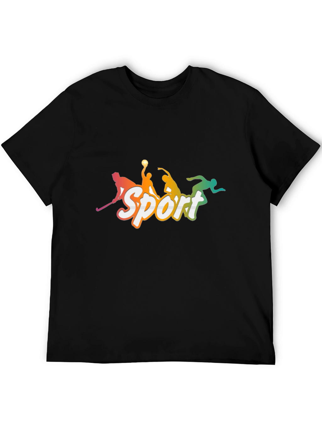 Sport Graphic Tee - Mens Black T-Shirt