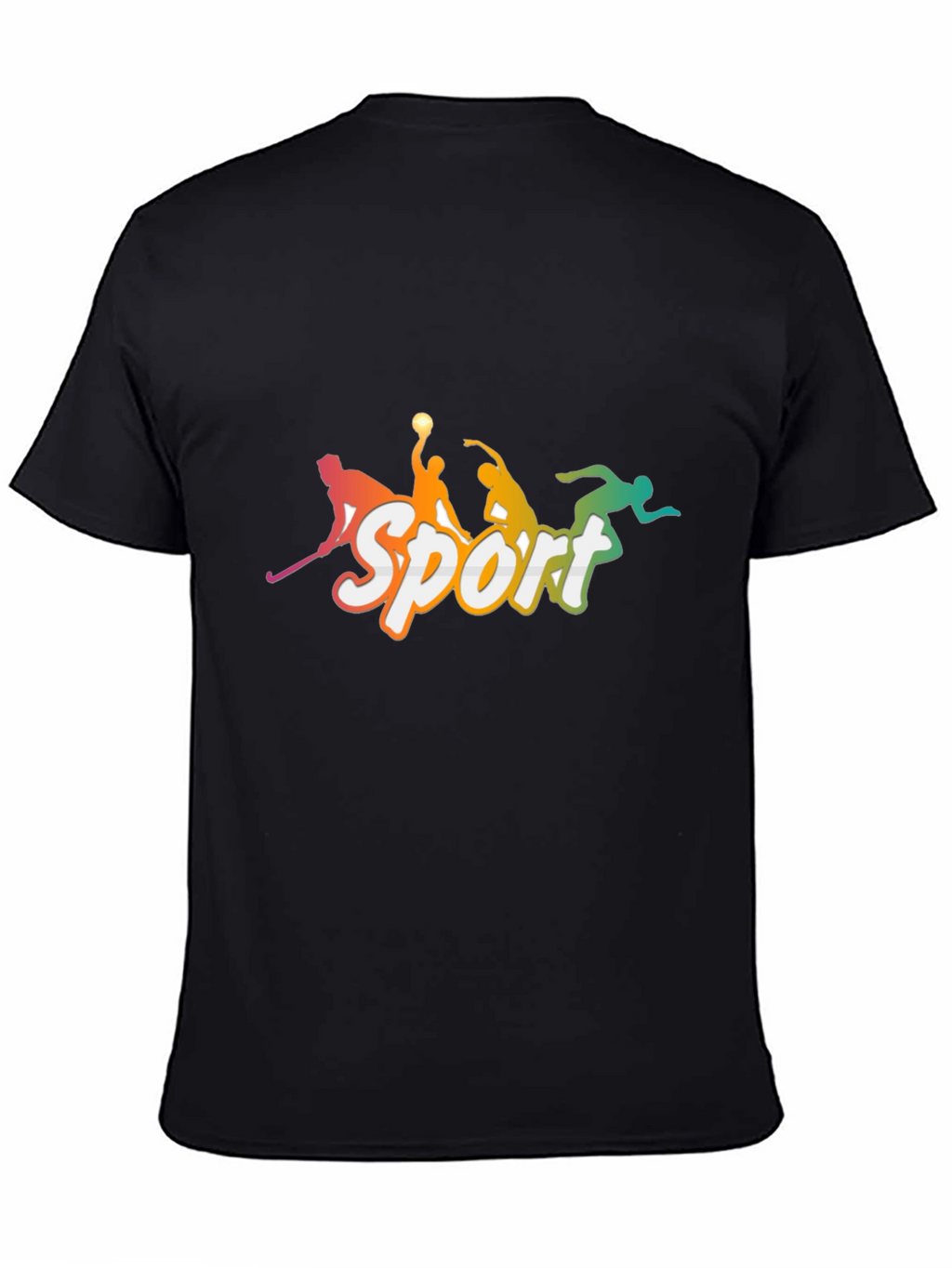 Sport Graphic Tee - Mens Black T-Shirt