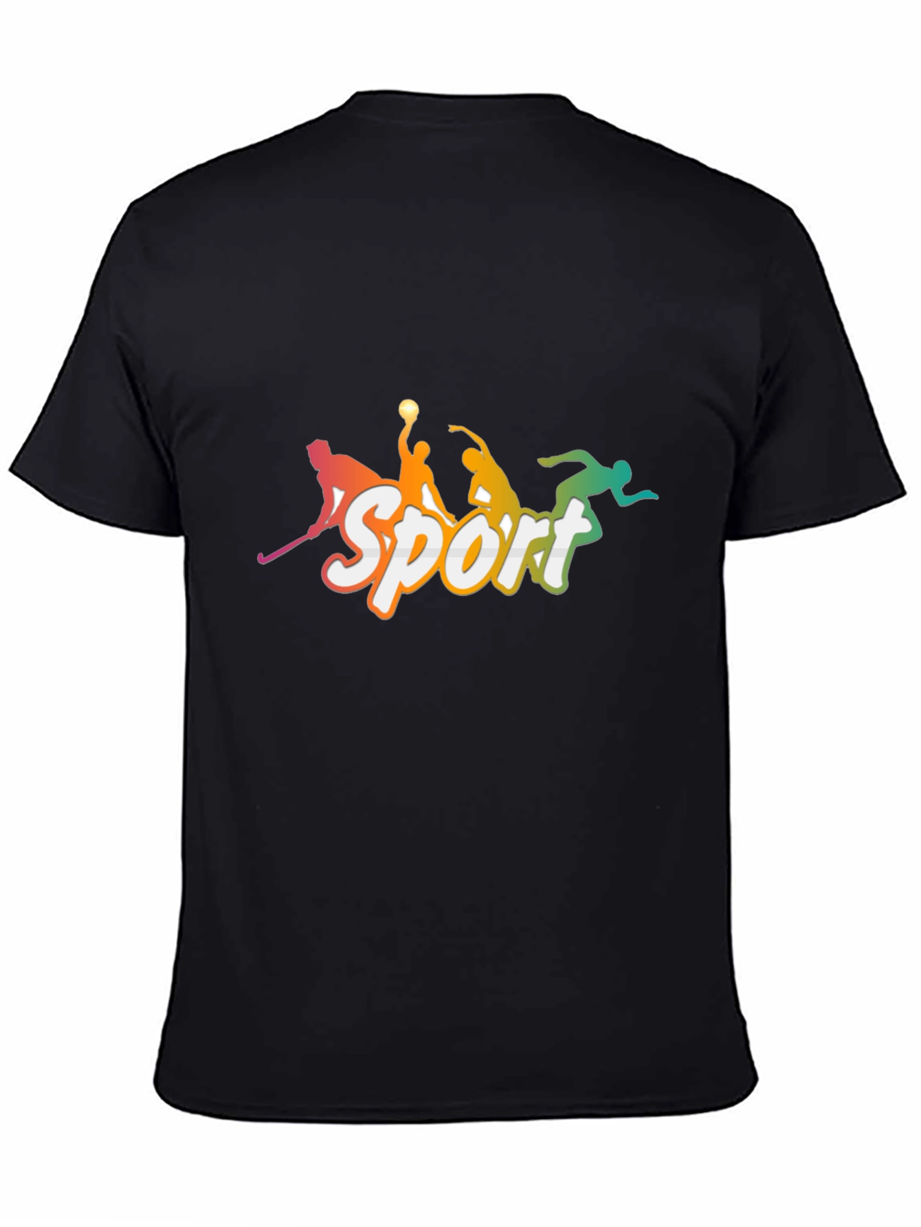 Sport Graphic Tee - Mens Black T-Shirt