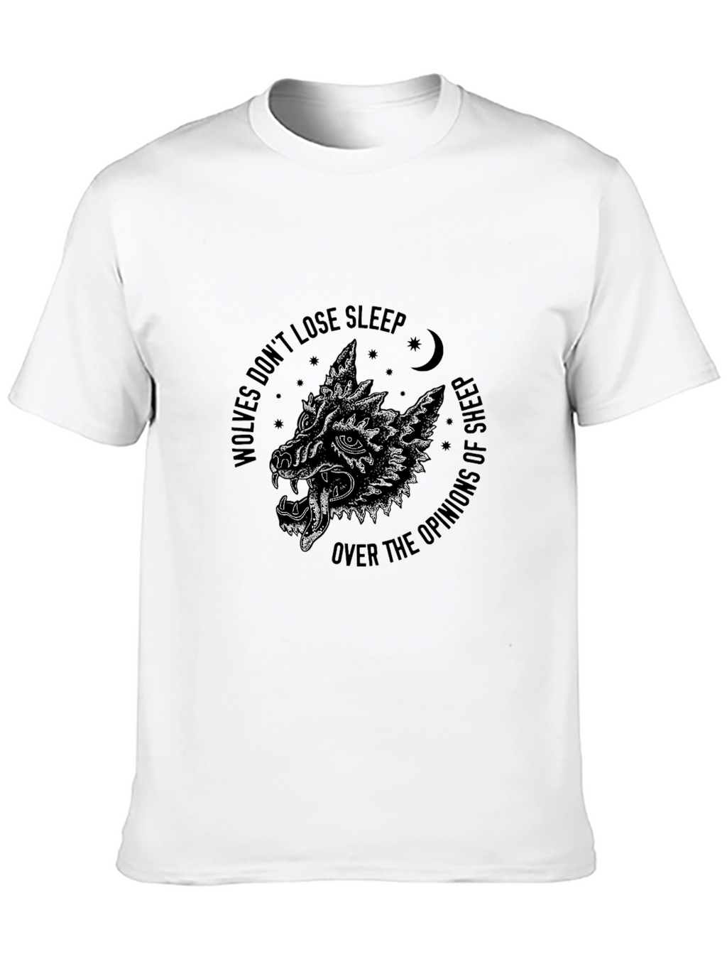 Wolves Dont Lose Sleep Graphic Tee