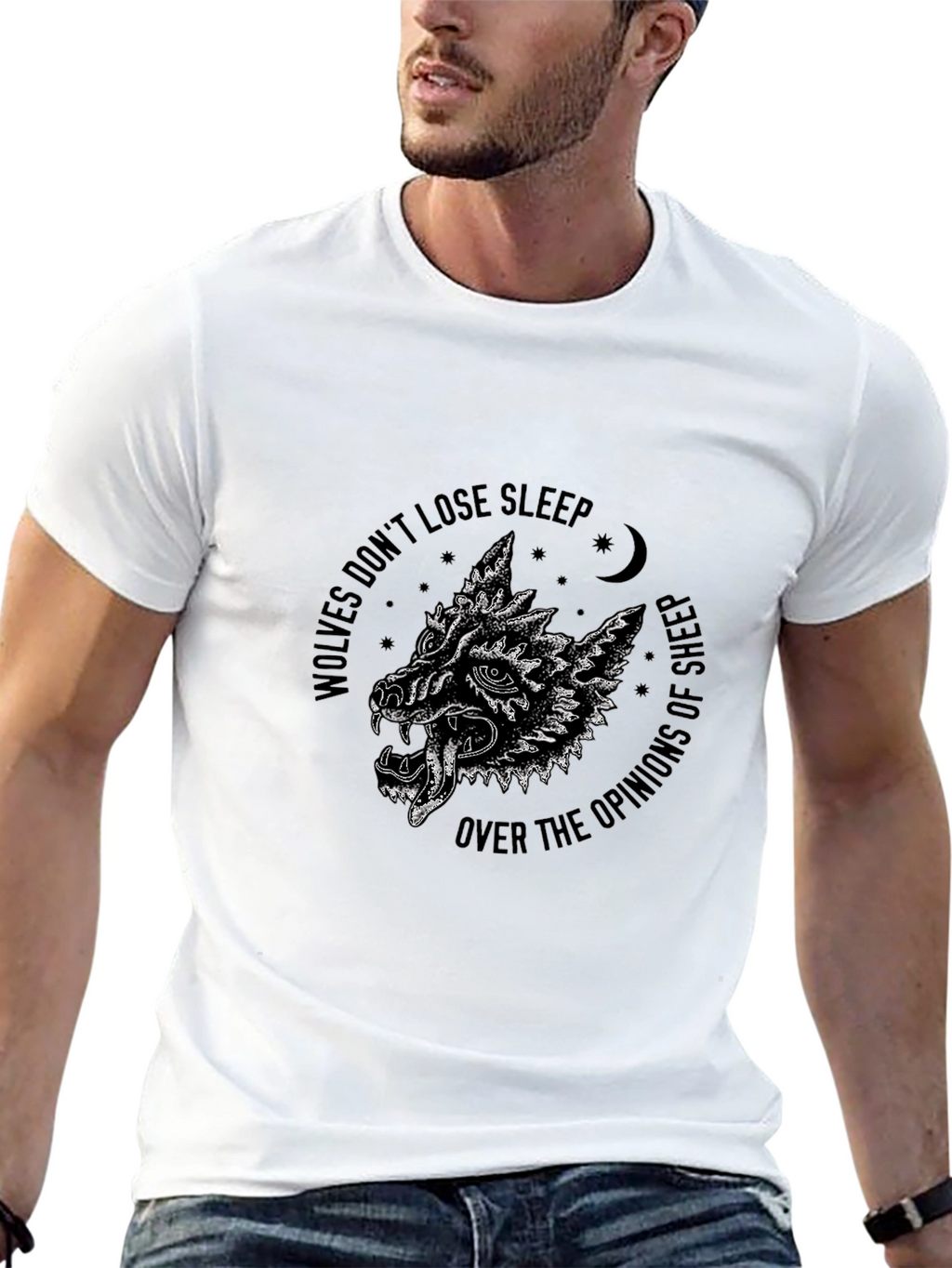 Wolves Dont Lose Sleep Graphic Tee