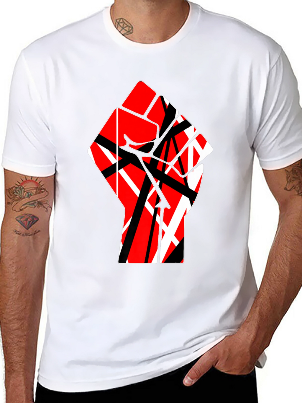 Fist Graphic Black T-Shirt