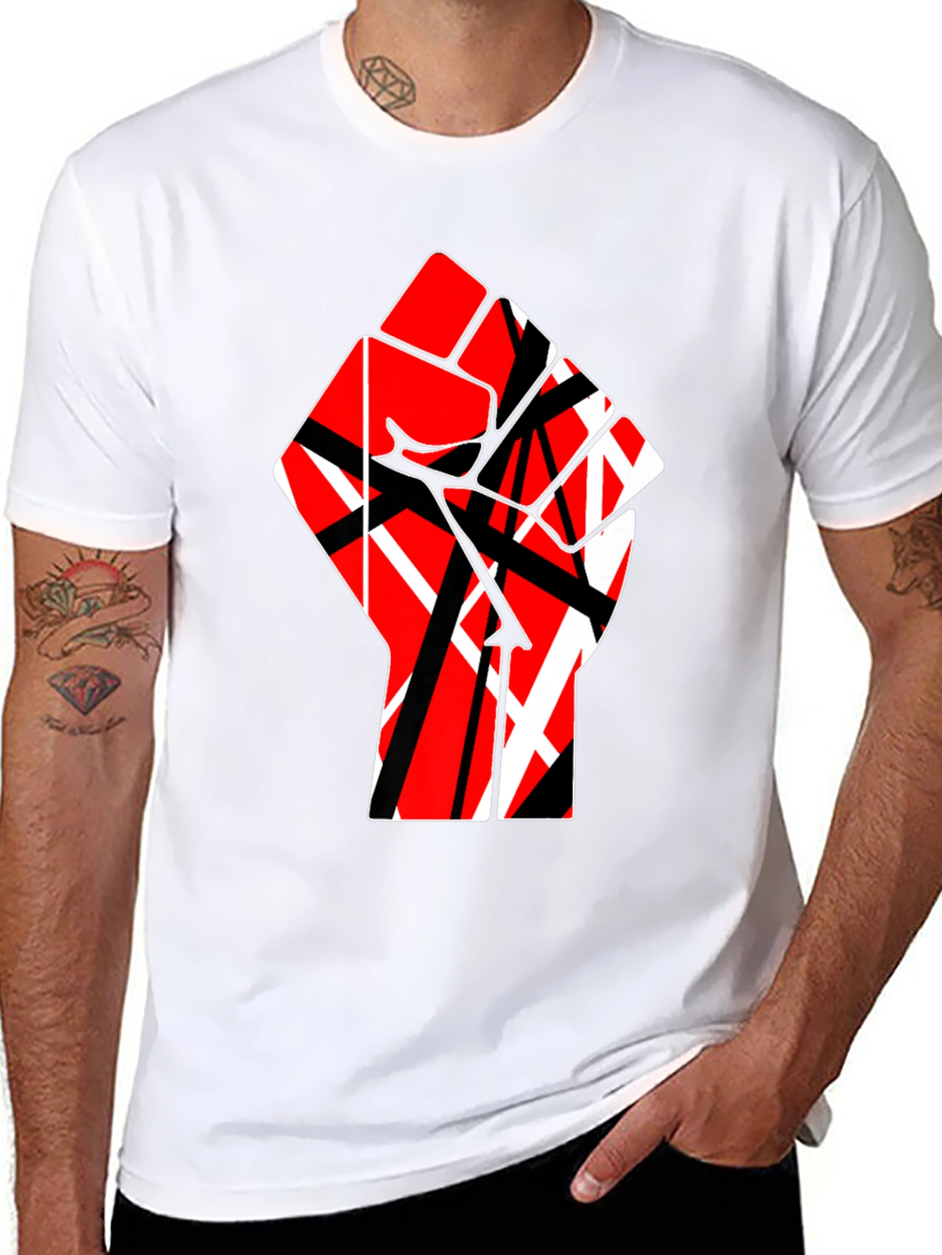 Fist Graphic Black T-Shirt