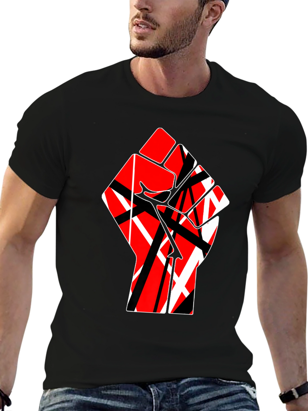 Fist Graphic Black T-Shirt
