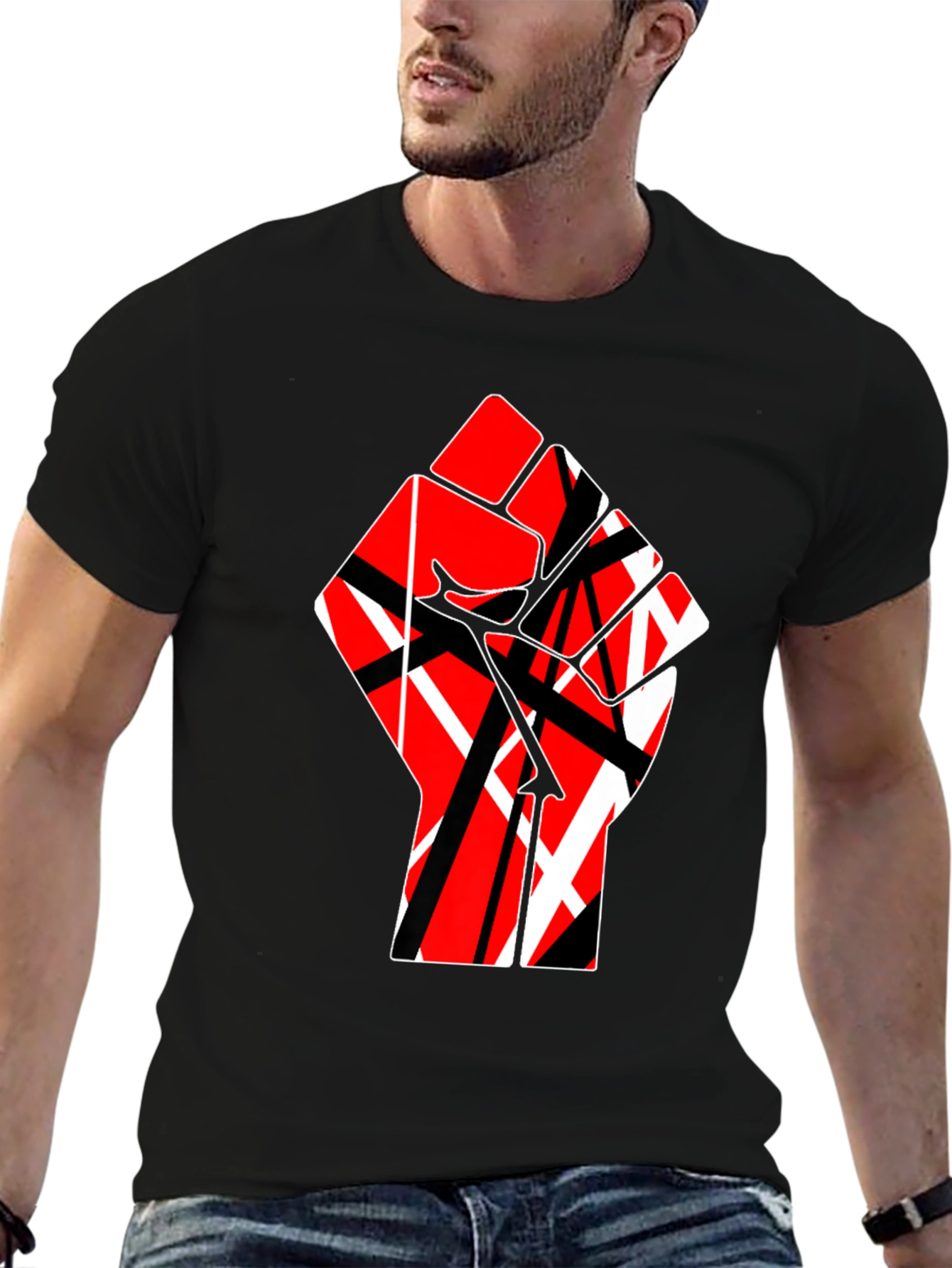 Fist Graphic Black T-Shirt