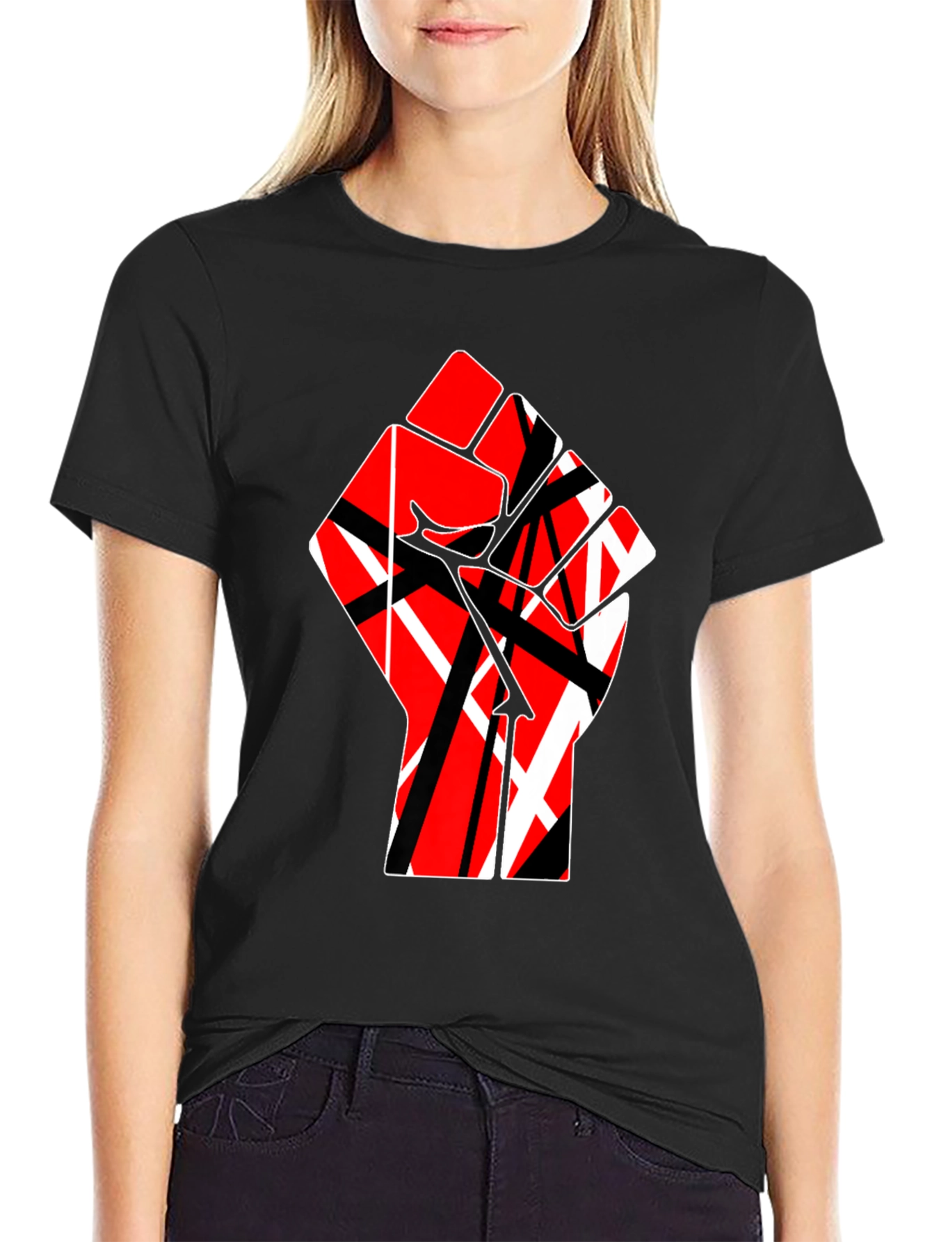 Fist Graphic Black T-Shirt