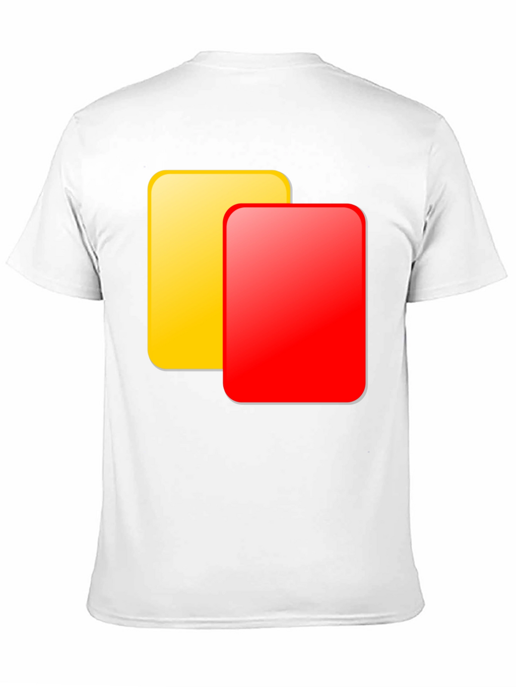 Soccer Referee Yellow and Red Card T-Shirt