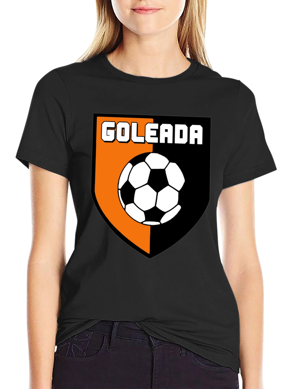 Goleada Soccer T-Shirt - Black