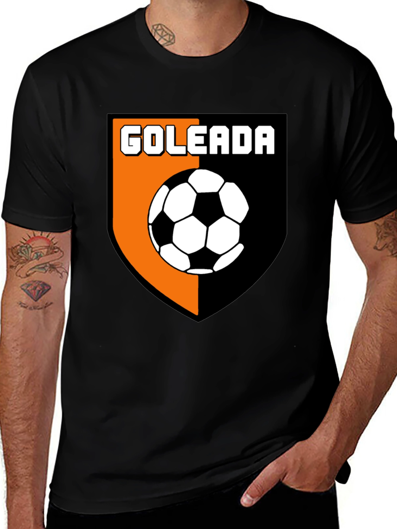 Goleada Soccer T-Shirt - Black
