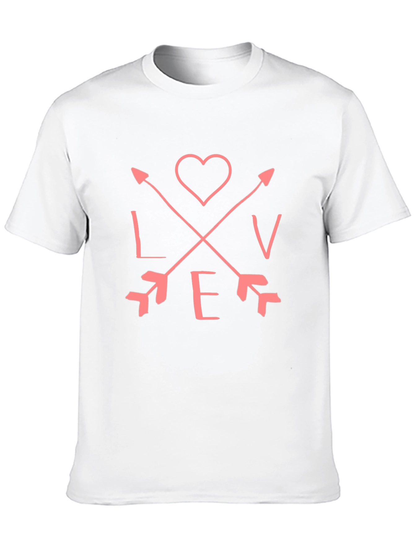 Love Arrow Graphic Tee - Black T-Shirt