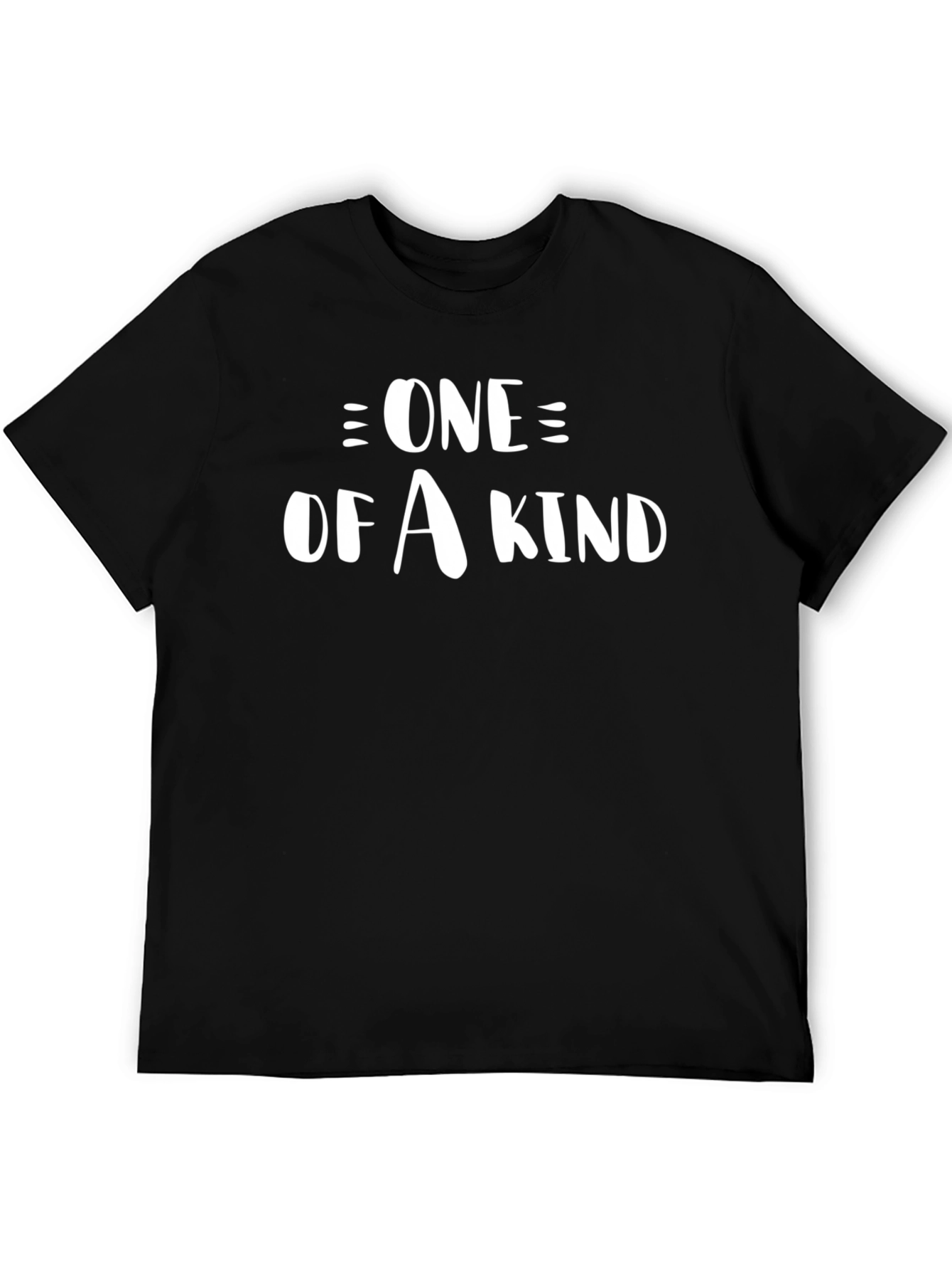 One of a Kind Graphic T-Shirt - Black