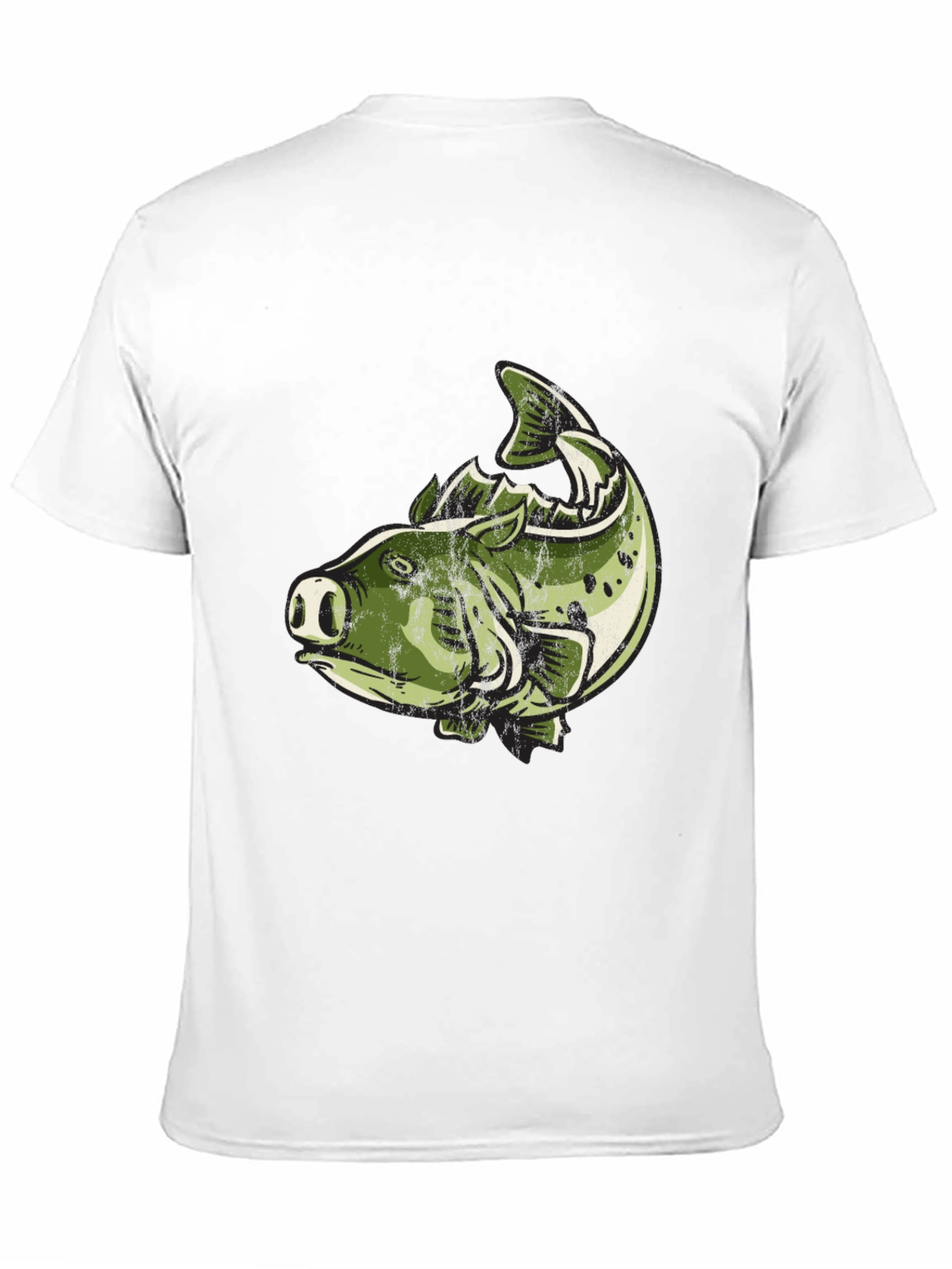 Pig Fish Graphic Tee - Unique Design
