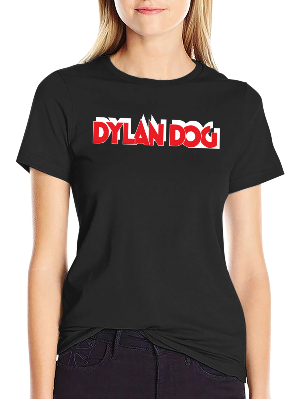 Dylan Dog T-Shirt - Black Cotton Graphic Tee