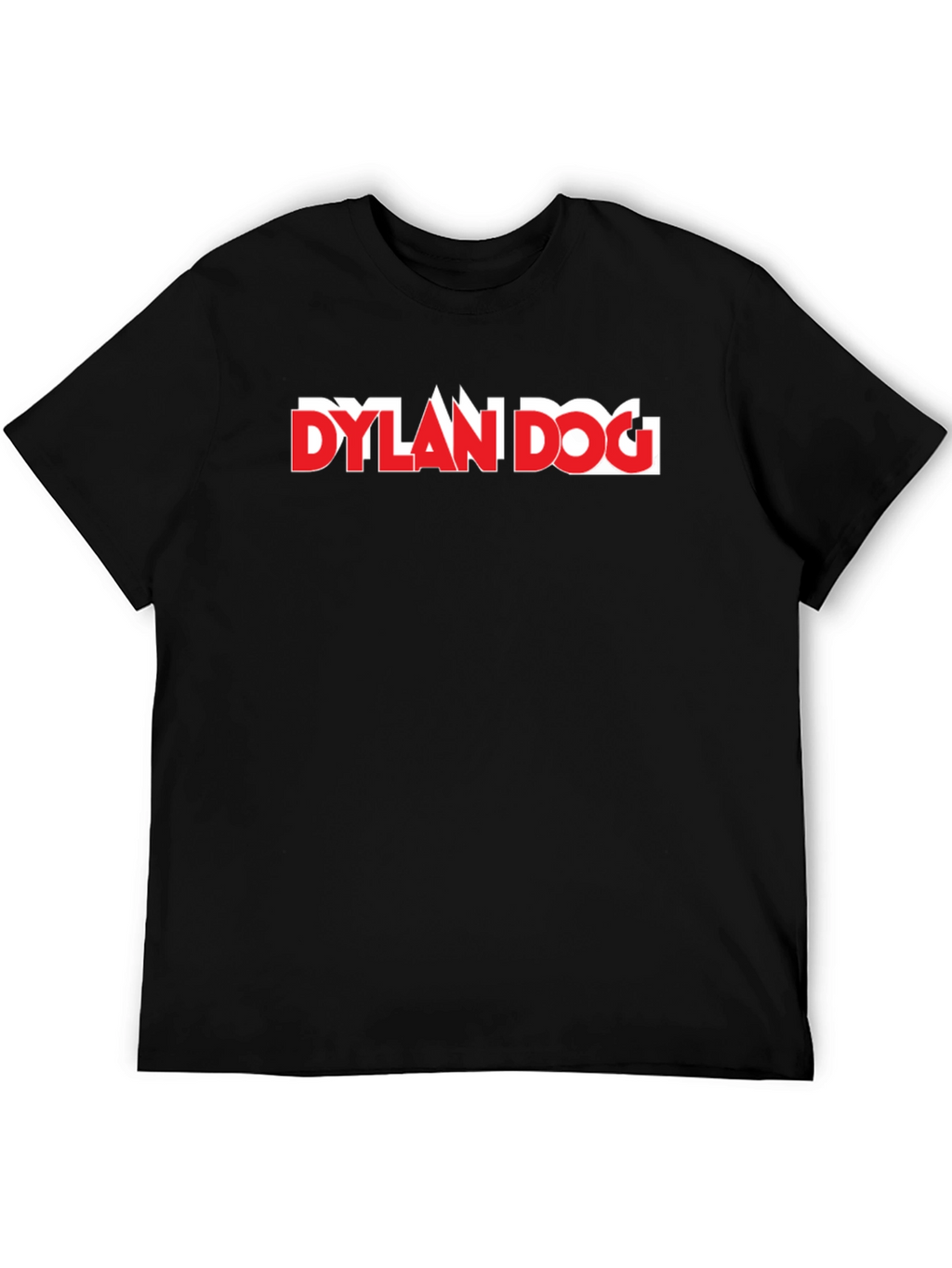 Dylan Dog T-Shirt - Black Cotton Graphic Tee