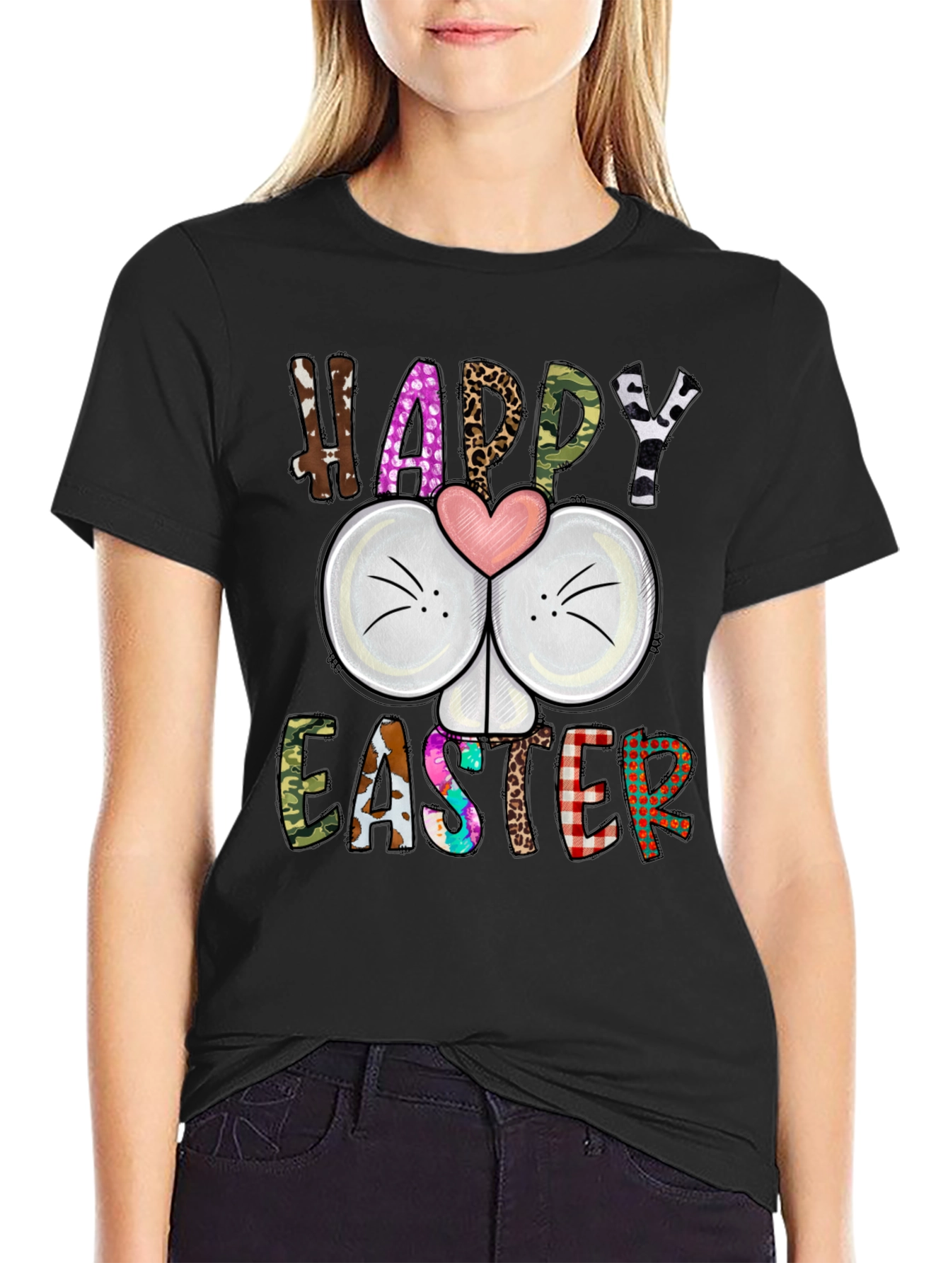 Happy Easter Bunny T-Shirt - Unique Design