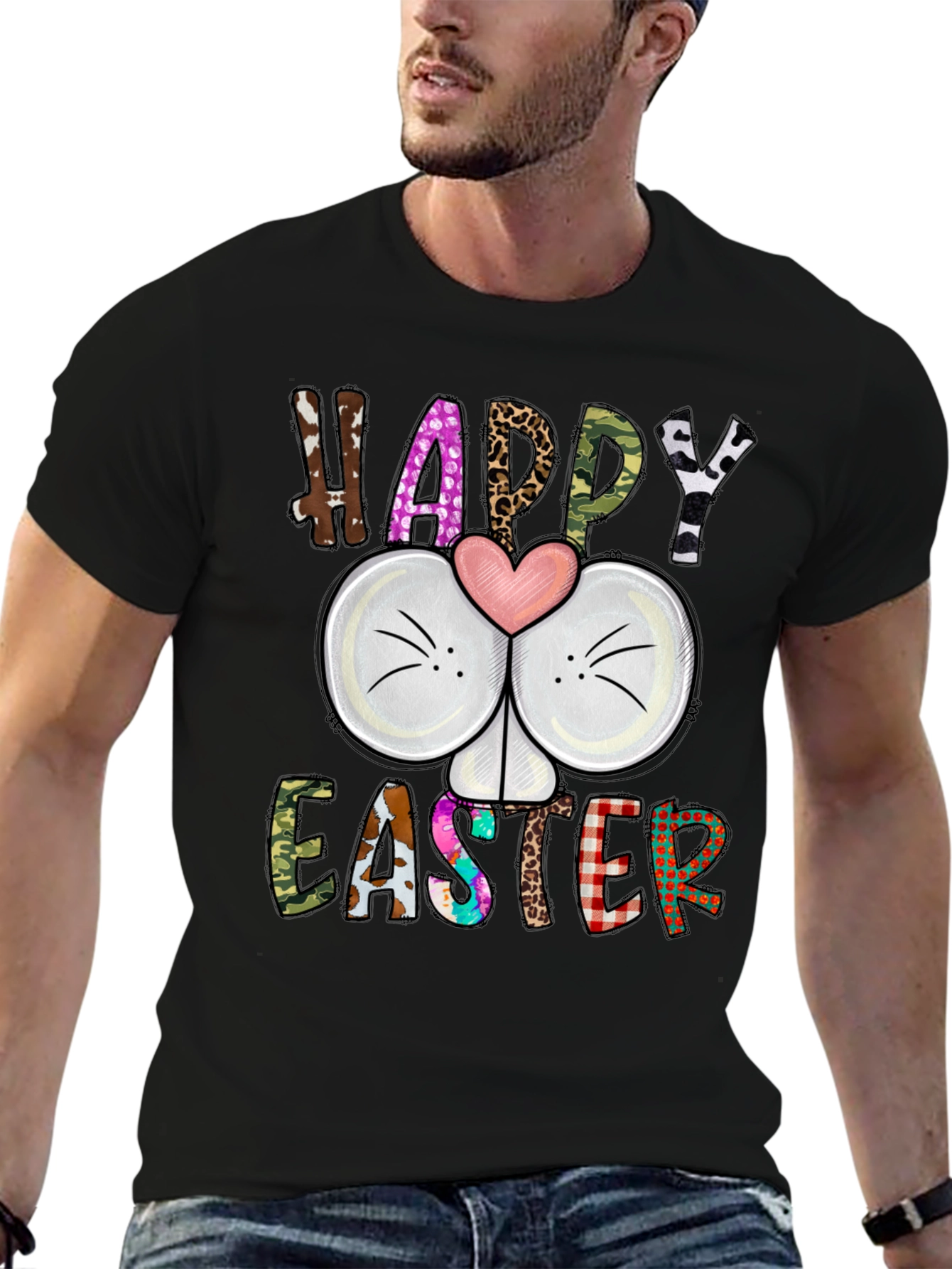 Happy Easter Bunny T-Shirt - Unique Design