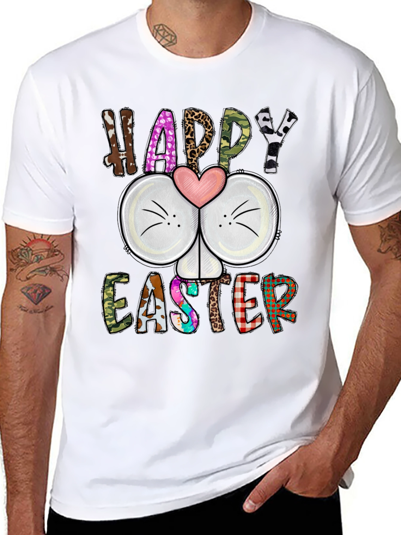 Happy Easter Bunny T-Shirt - Unique Design