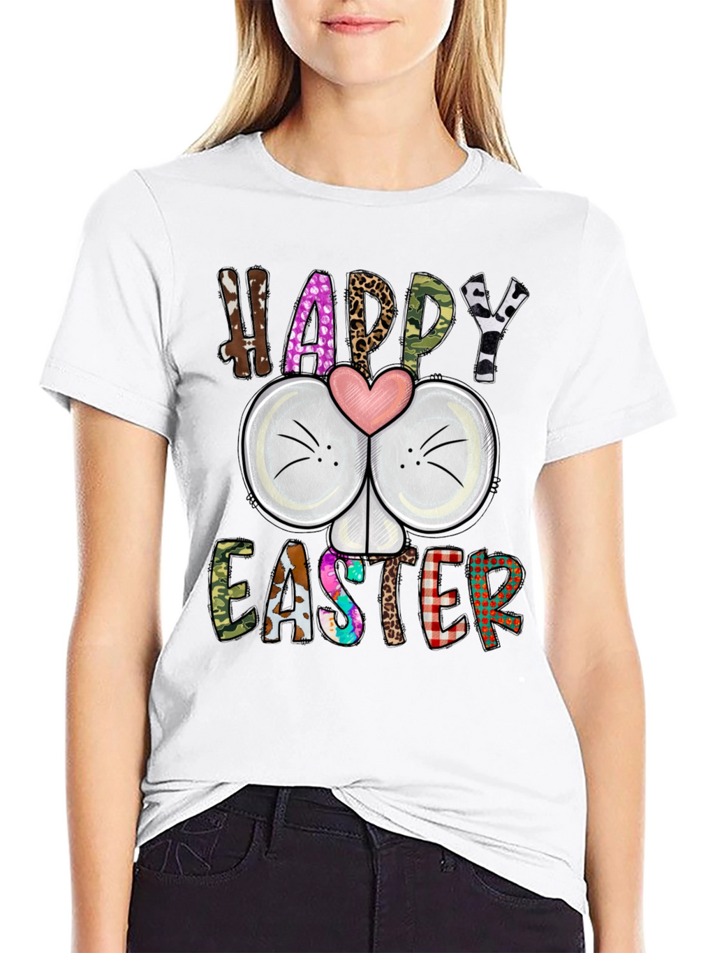 Happy Easter Bunny T-Shirt - Unique Design