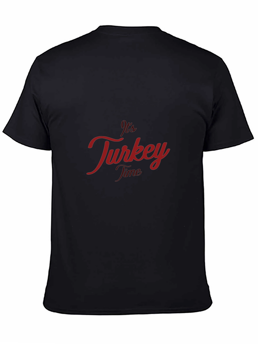Its Turkey Time Black T-Shirt
