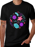 Microbe Mania T-Shirt - Funky Bacterium Design